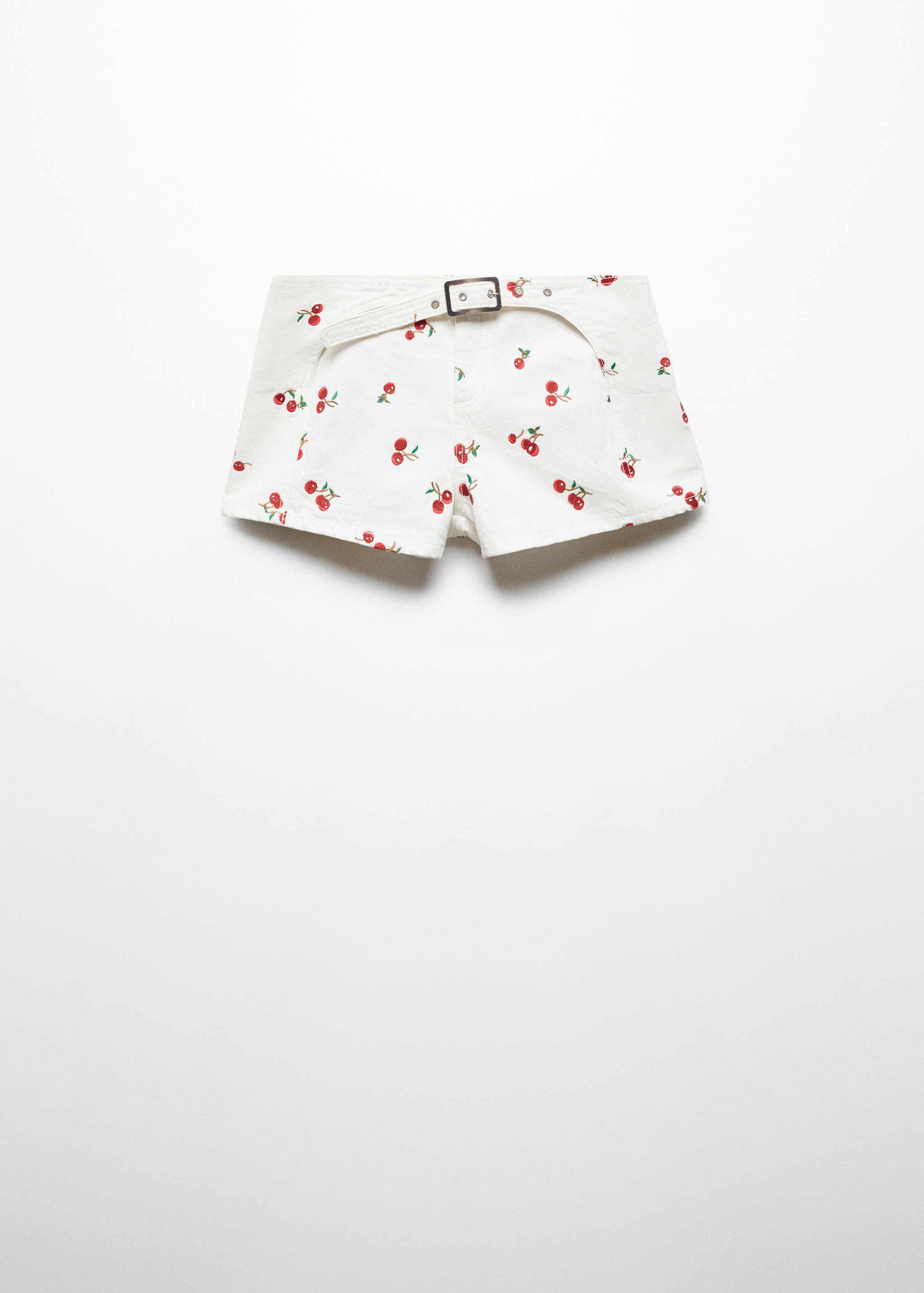 Shorts bordados cinturón - Artículo sin modelo