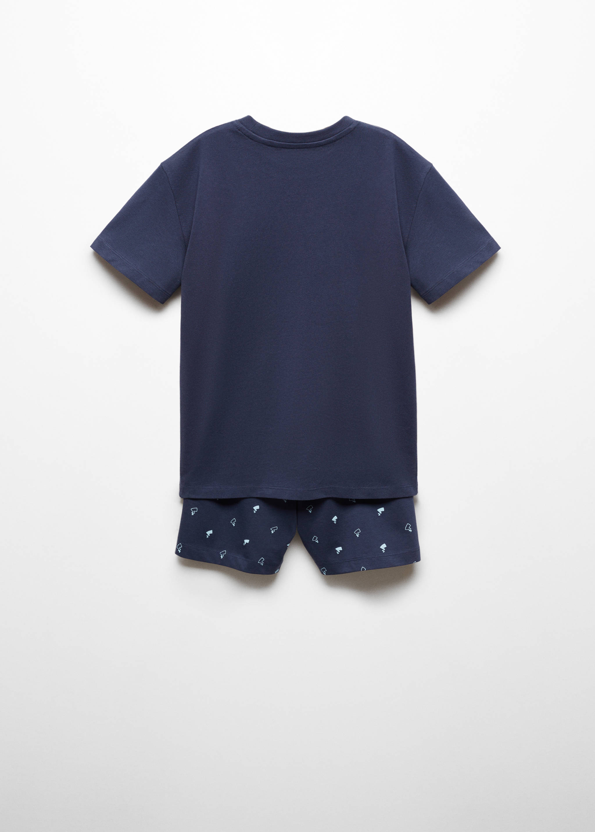 Pikachu Pokemon Pyjamas - Reverse of the article