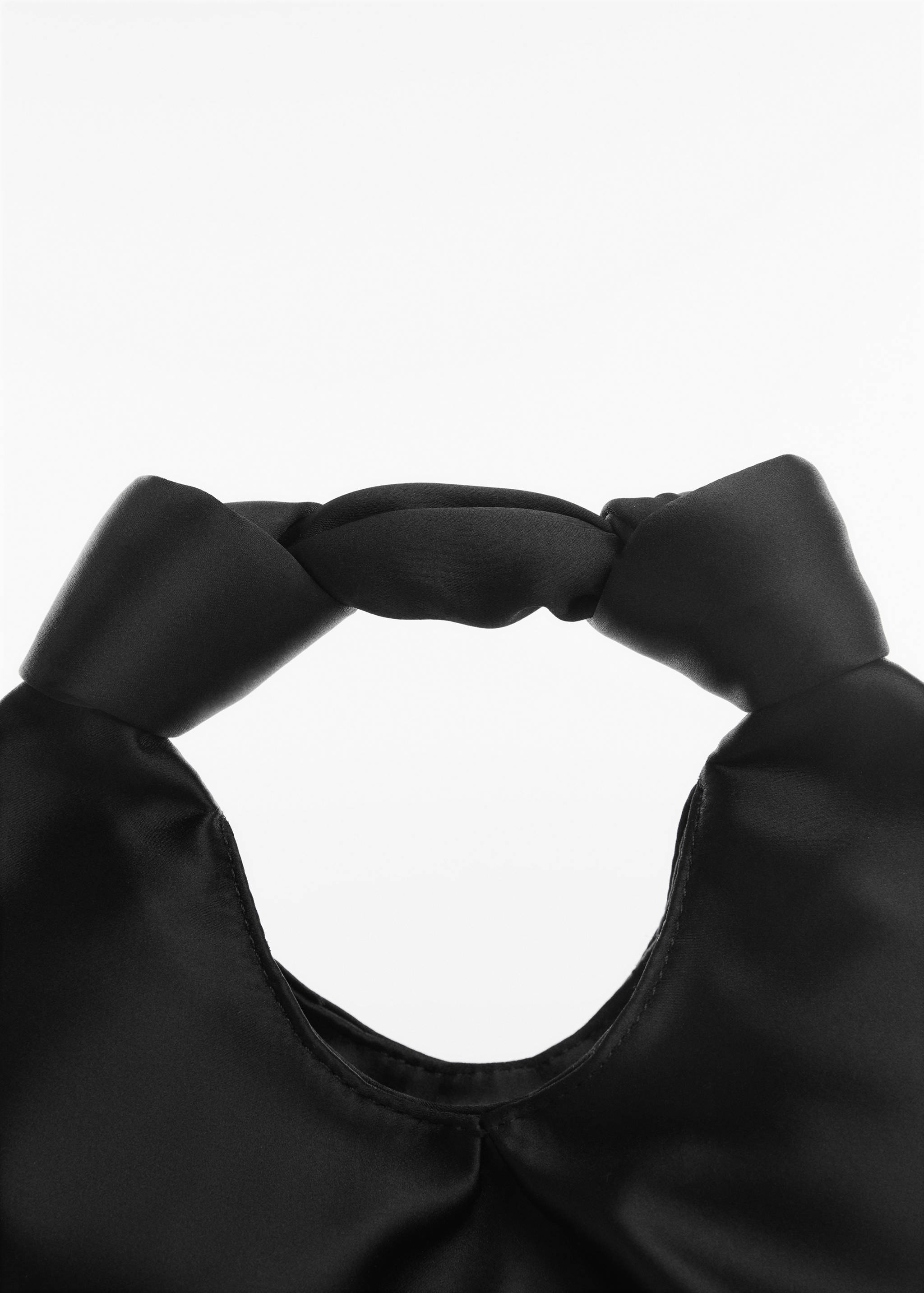 Атласная сумка для ношения в руке - Деталь изделия 1