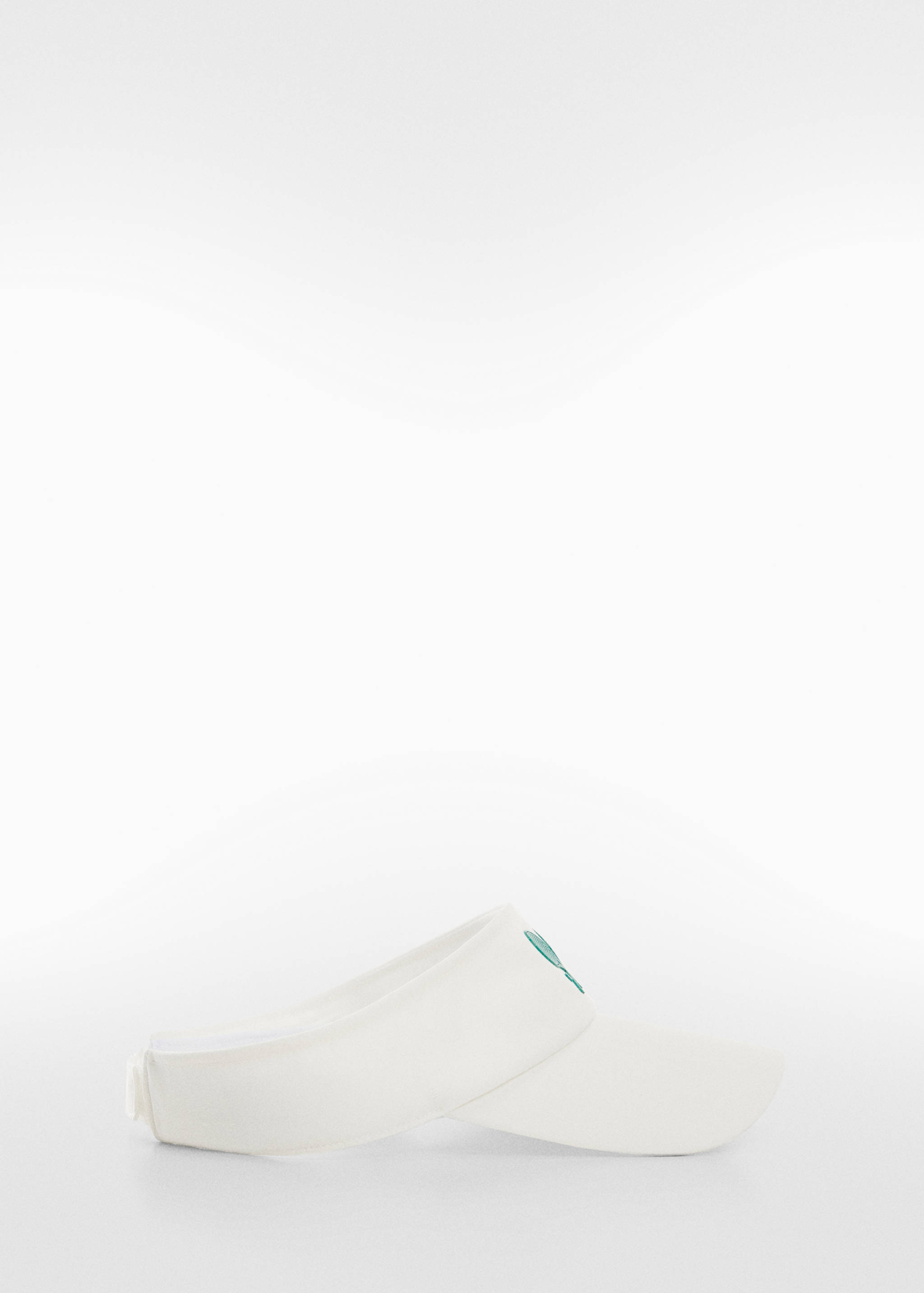 Cap with visor and logo - Article without model