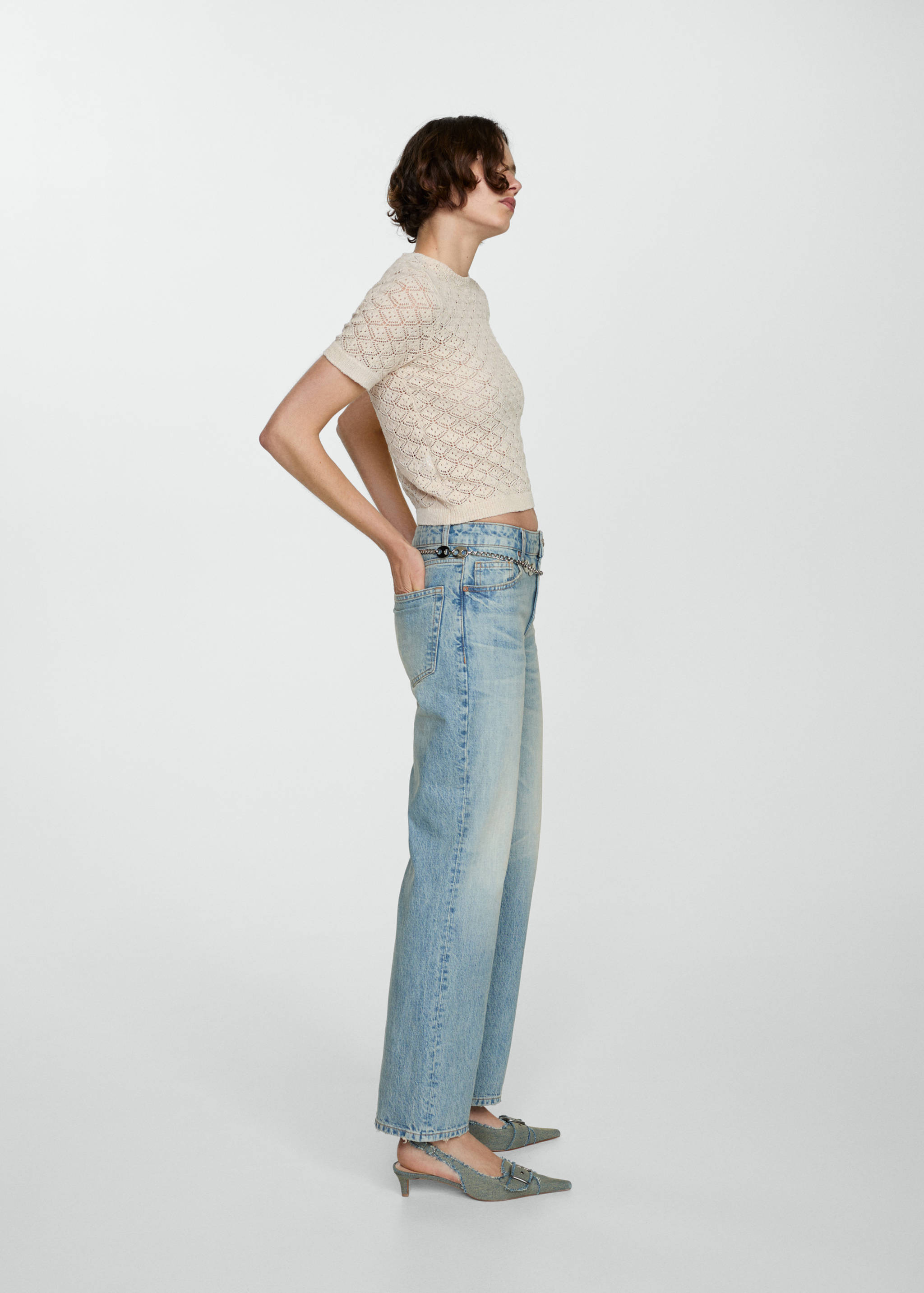 Jersey calado manga corta - Detalle del artículo 2