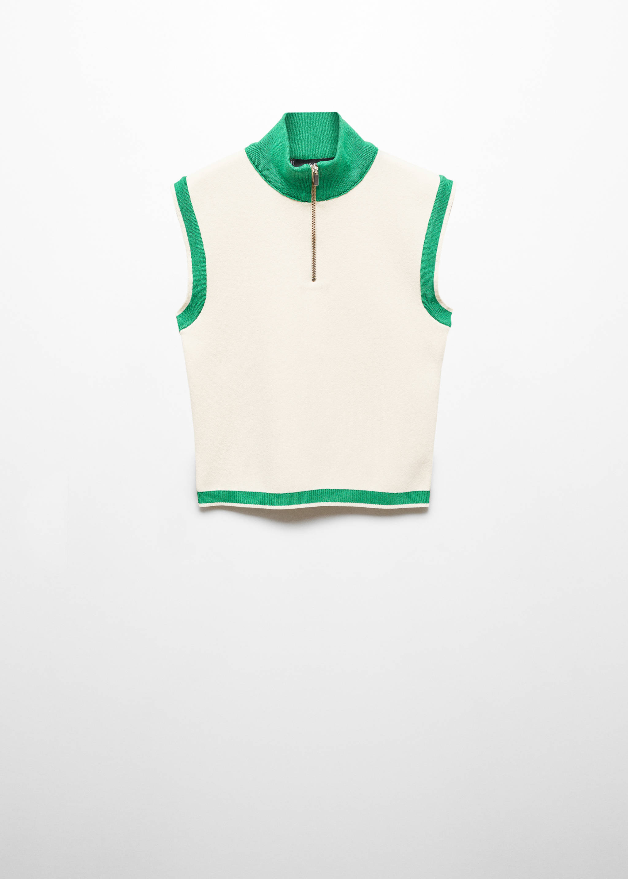 Buttoned round-neck cardigan - Article without model