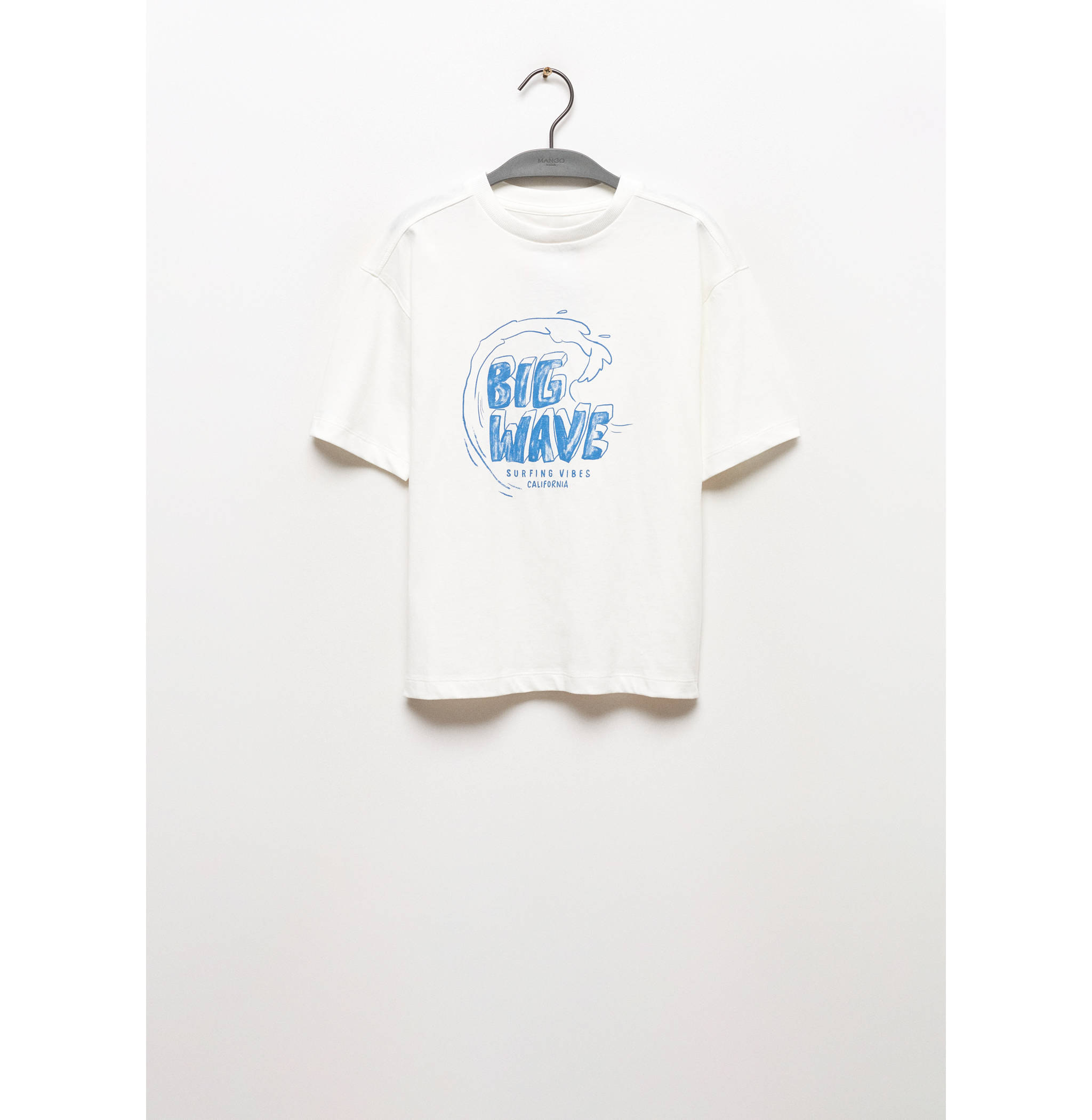 Gemustertes Baumwoll-T-Shirt - Artikel ohne Model
