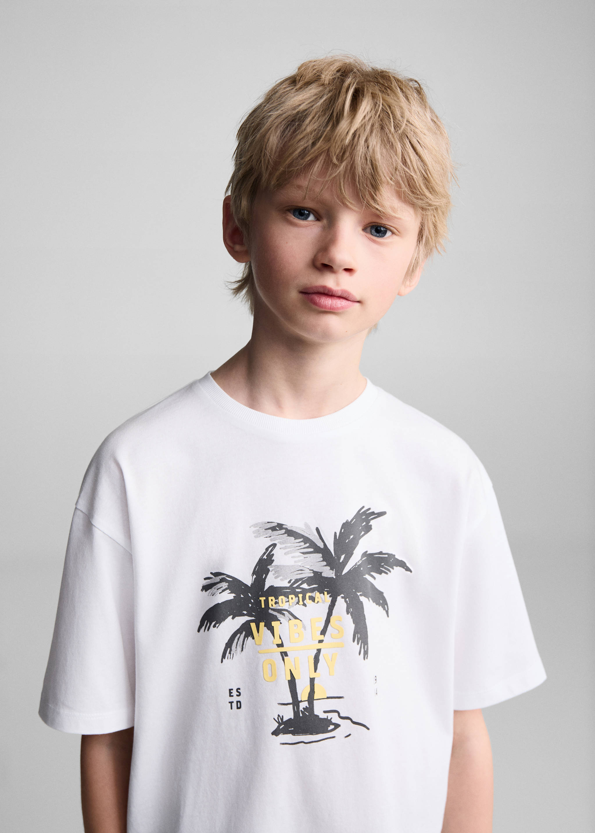 T-shirt coton imprimé - Détail de l'article 1