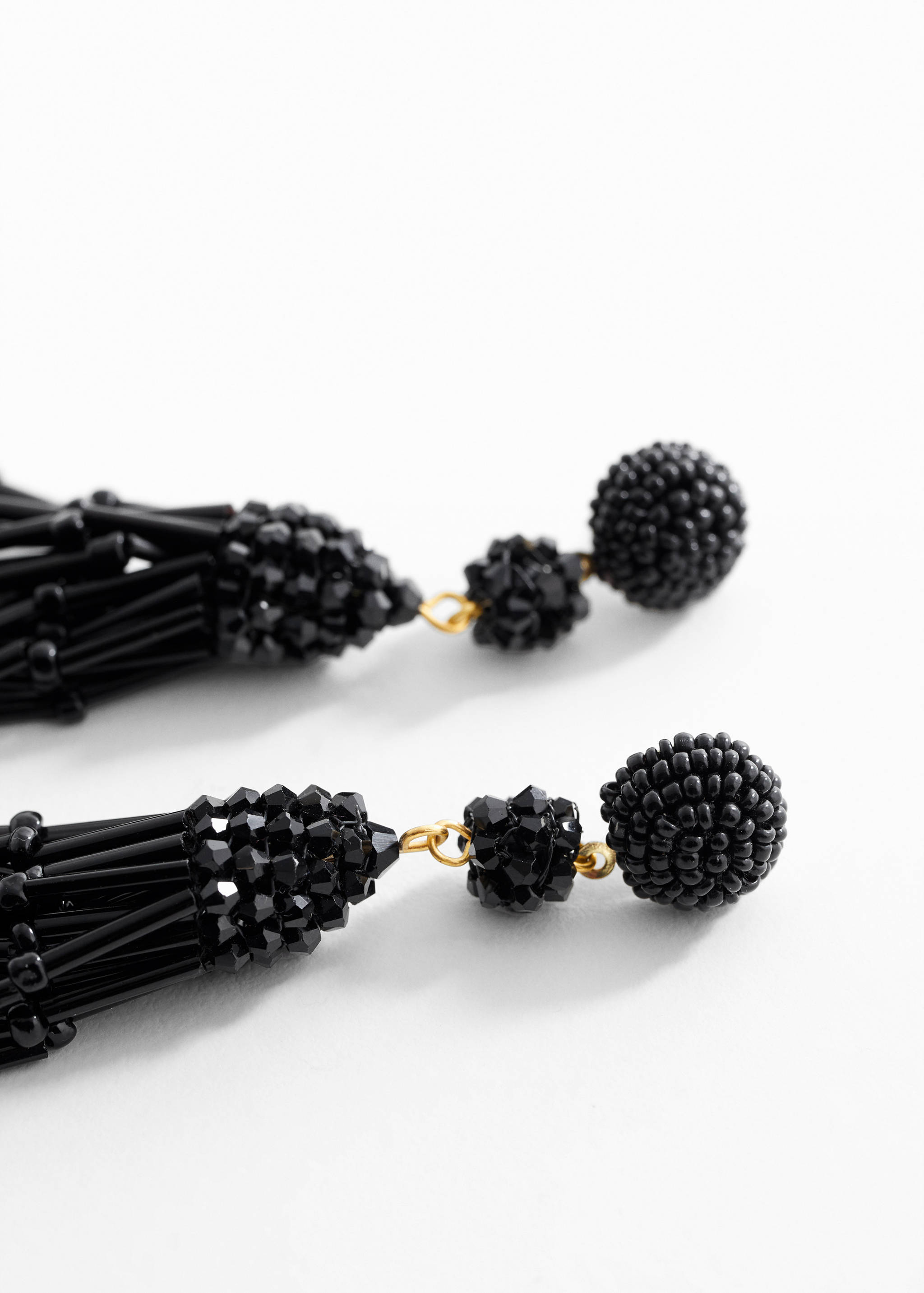 Long crystal earrings - Details of the article 1