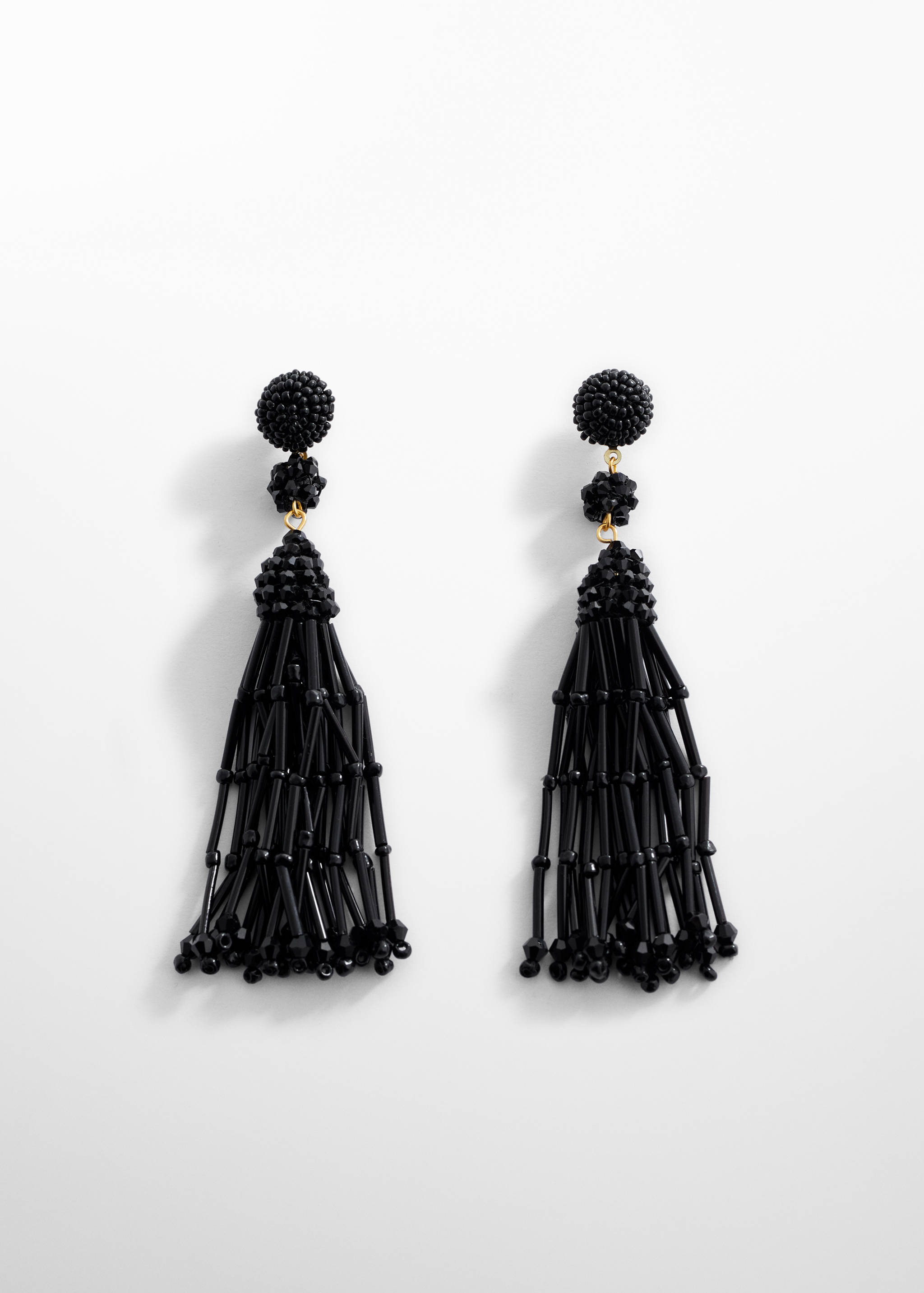 Long crystal earrings - Article without model