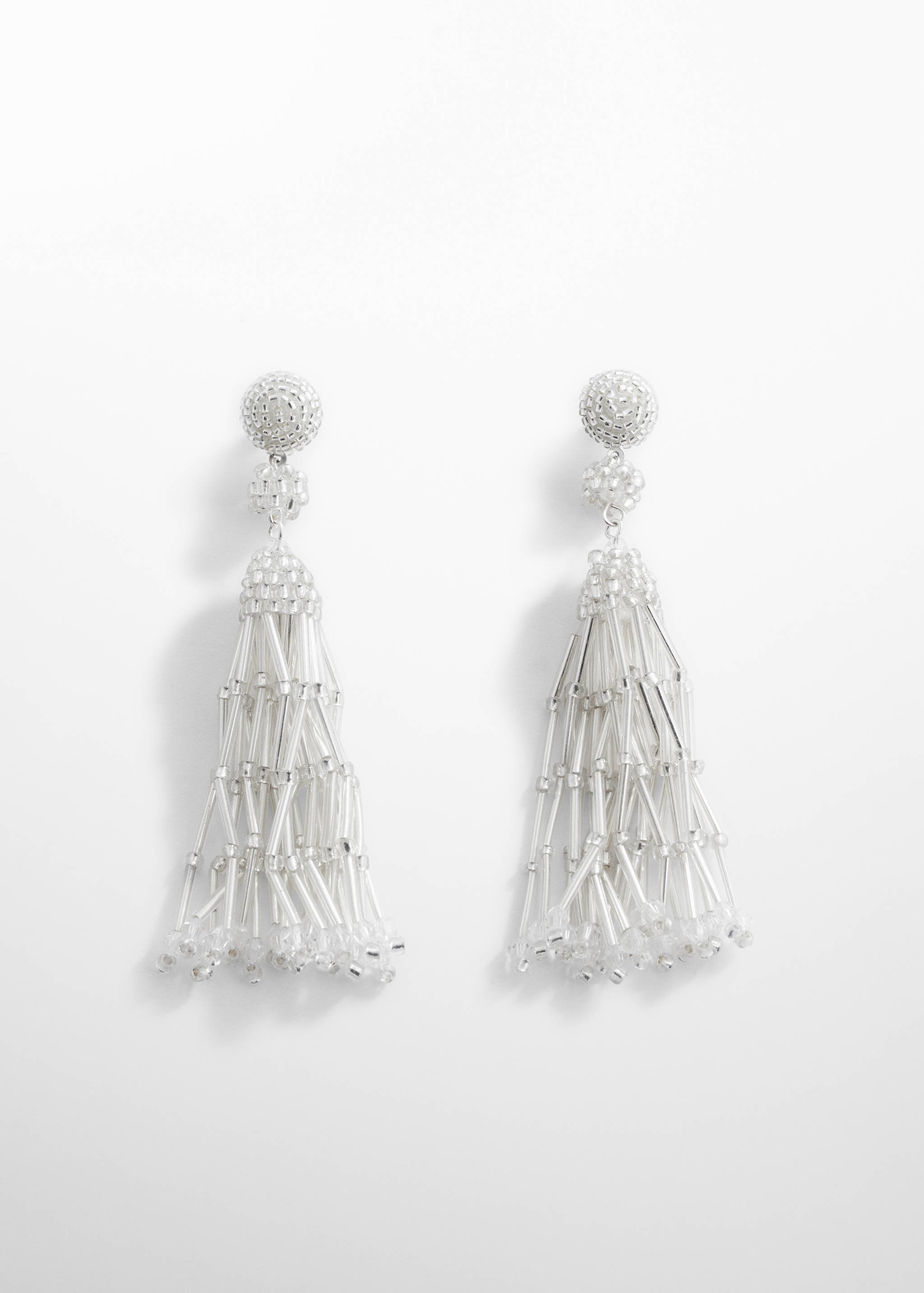 Long crystal earrings - Article without model