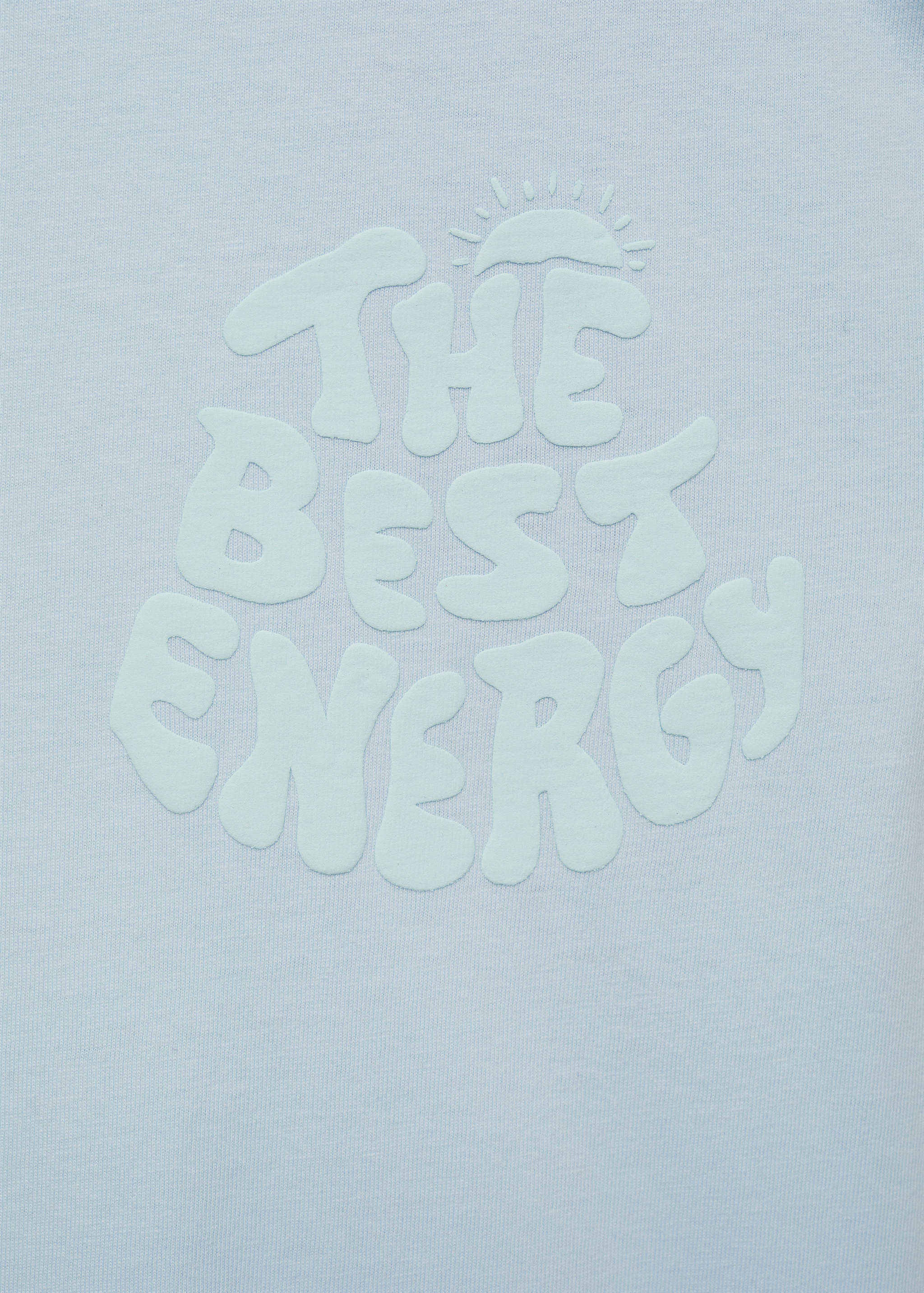 Embossed message t-shirt - Details of the article 8