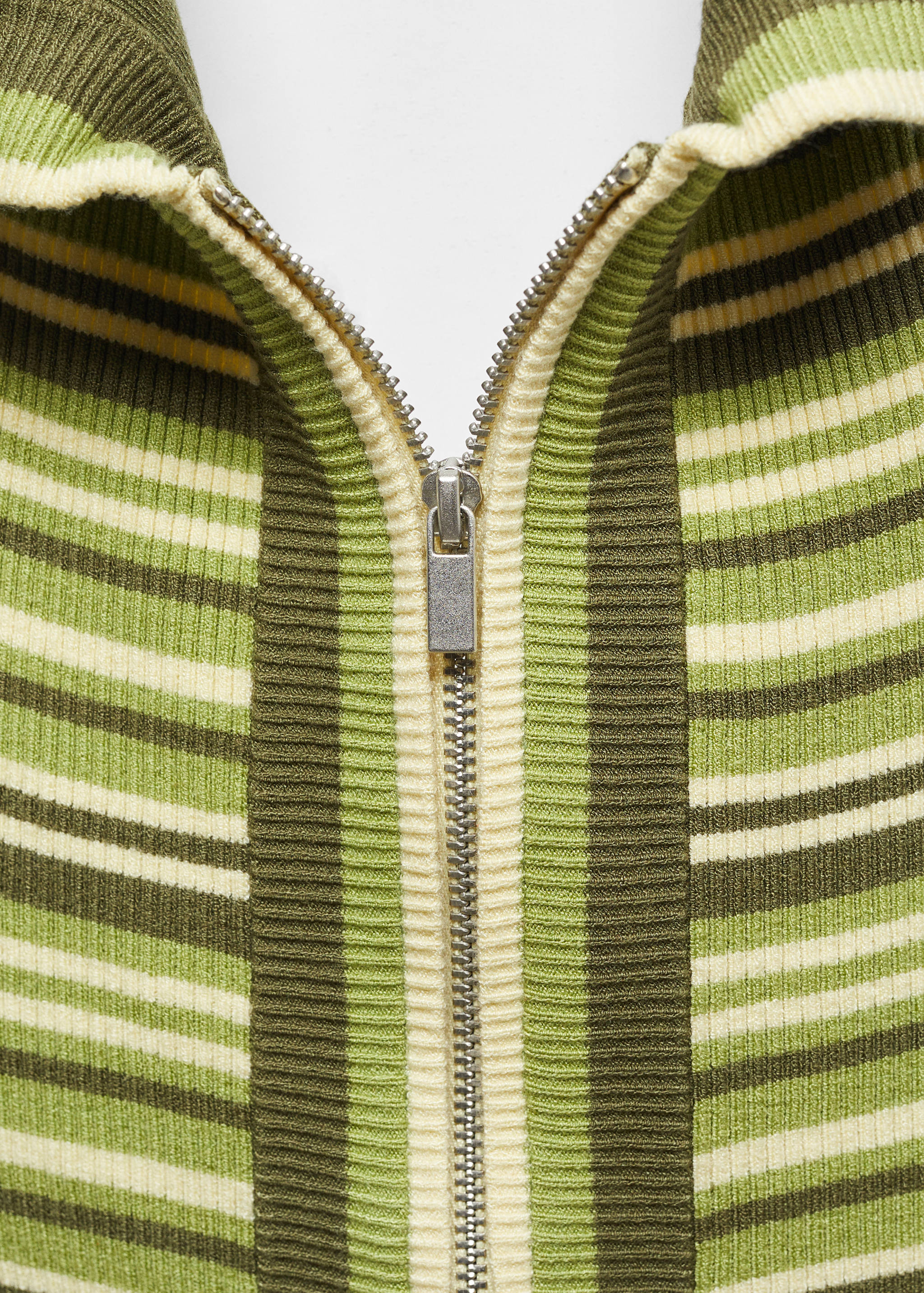 Double-zip knitted top - Details of the article 8