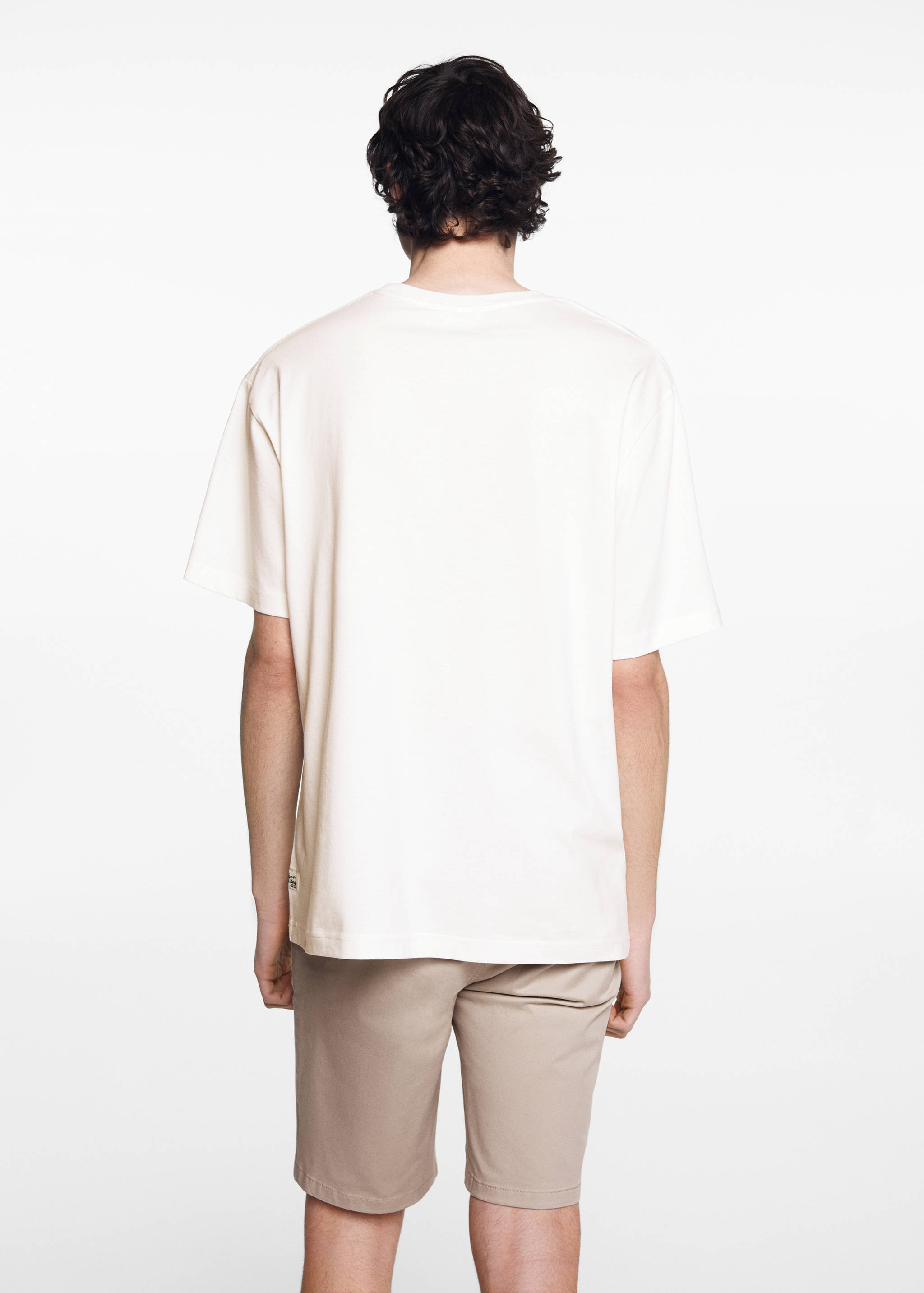 T-shirt message imprimé - Verso de l’article