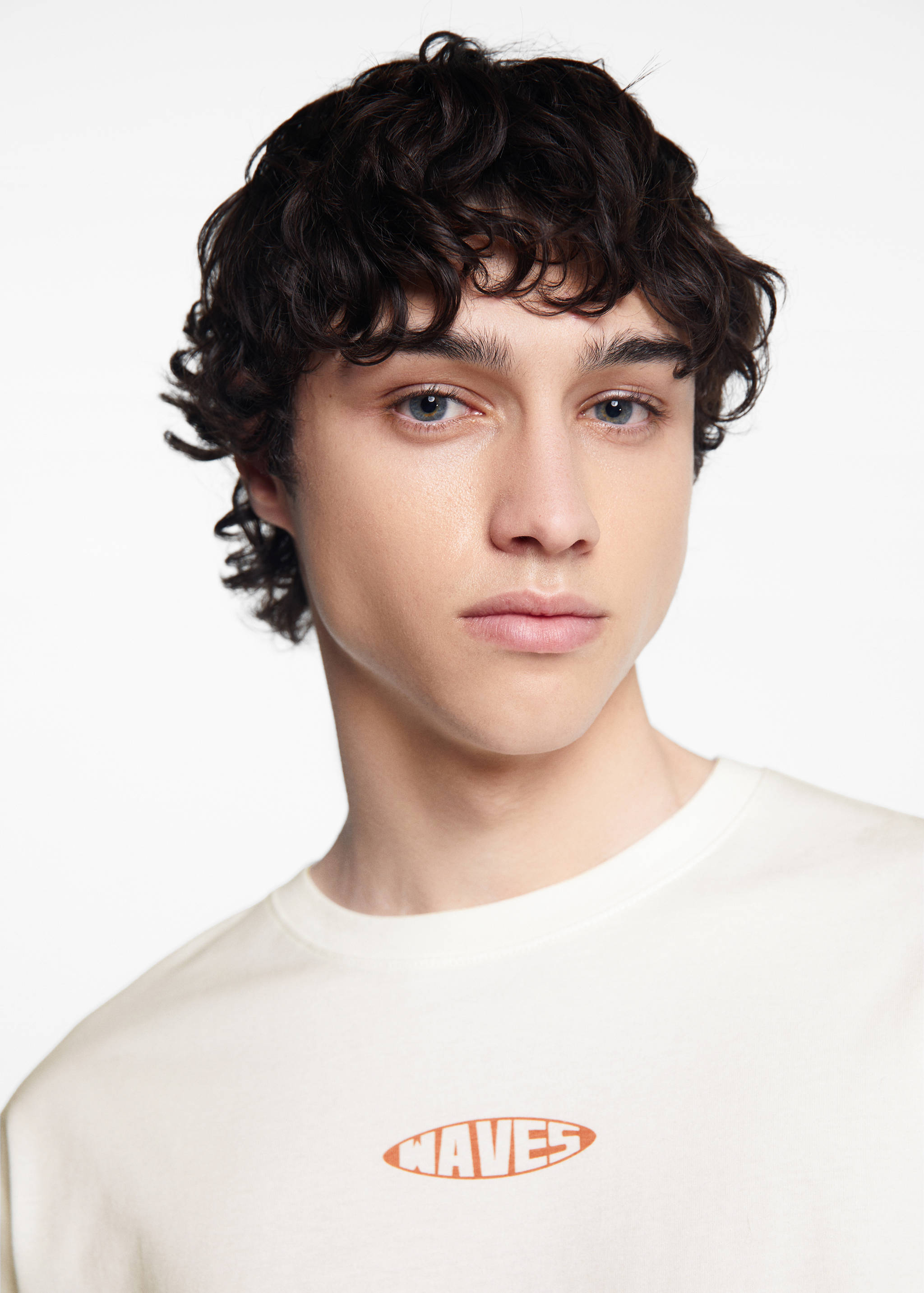 T-shirt message imprimé - Détail de l'article 1