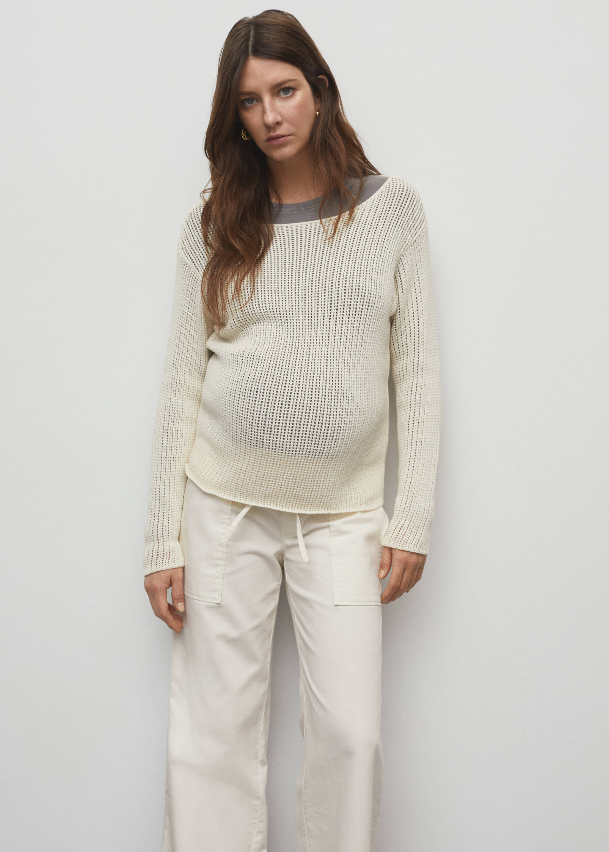 Pantalon coton cordon de serrage - Détail de l'article 1