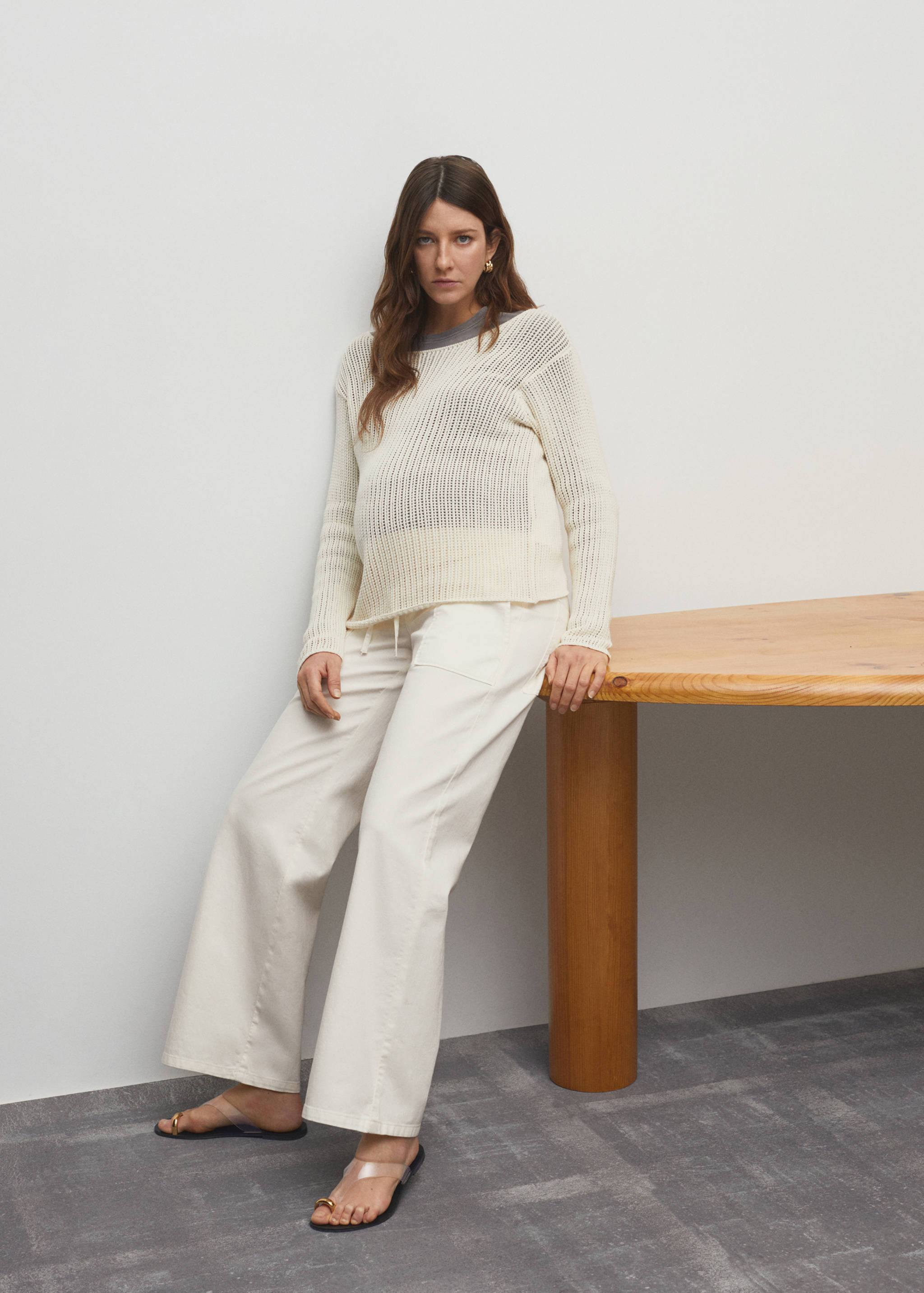 Pantalon coton cordon de serrage - Détail de l'article 2