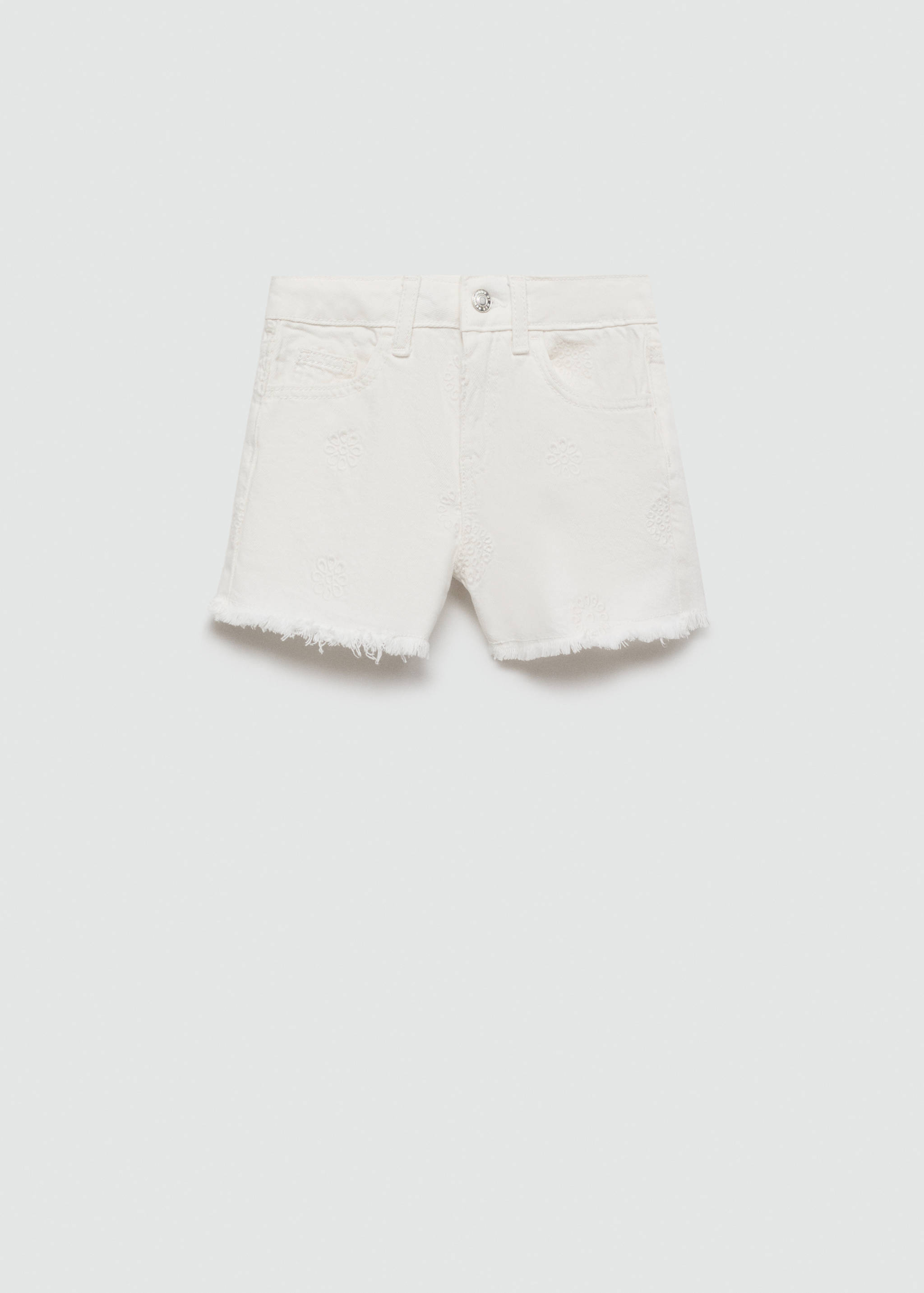 Short brodé effiloché - Article sans modèle