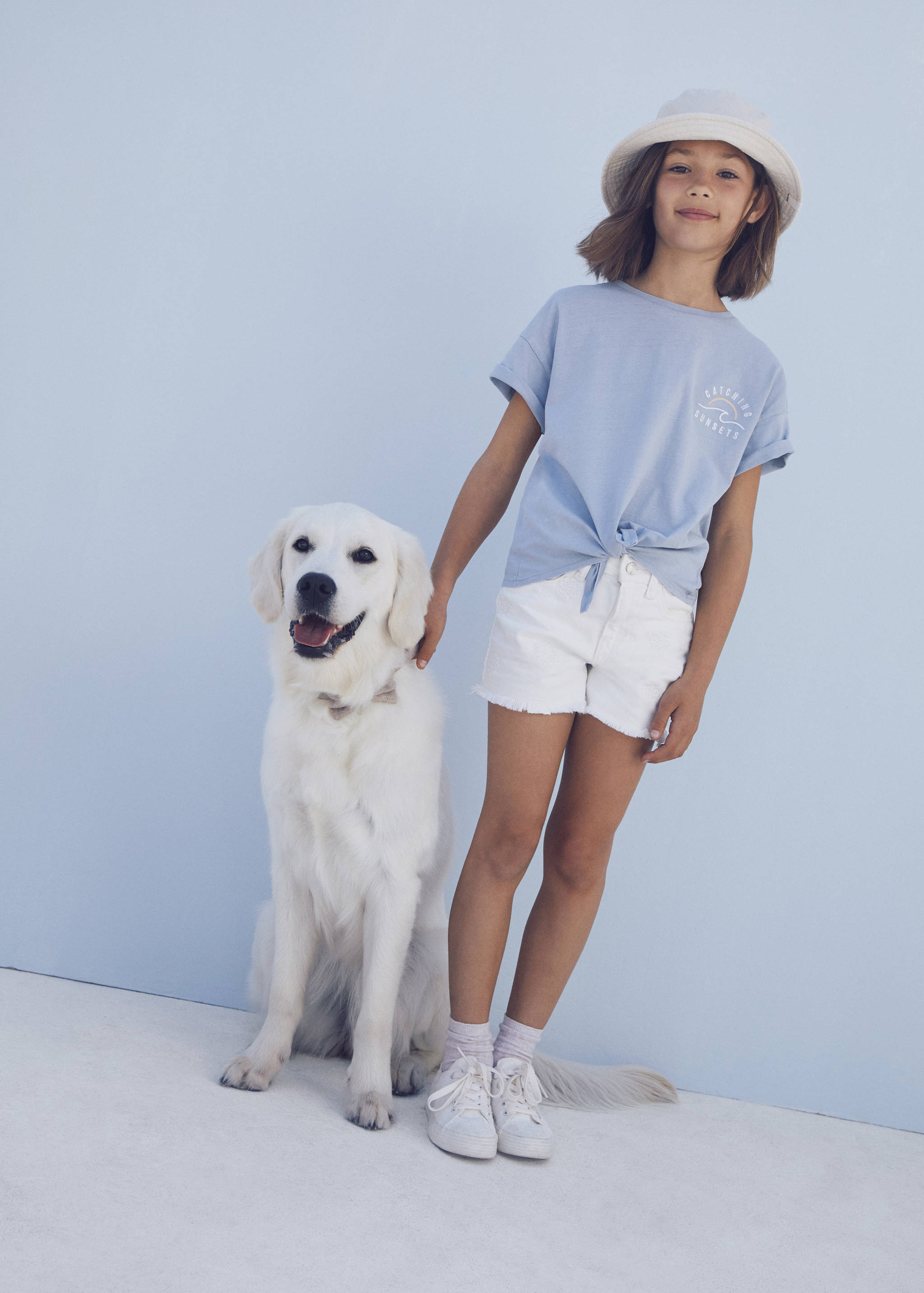 Short brodé effiloché - Détail de l'article 5