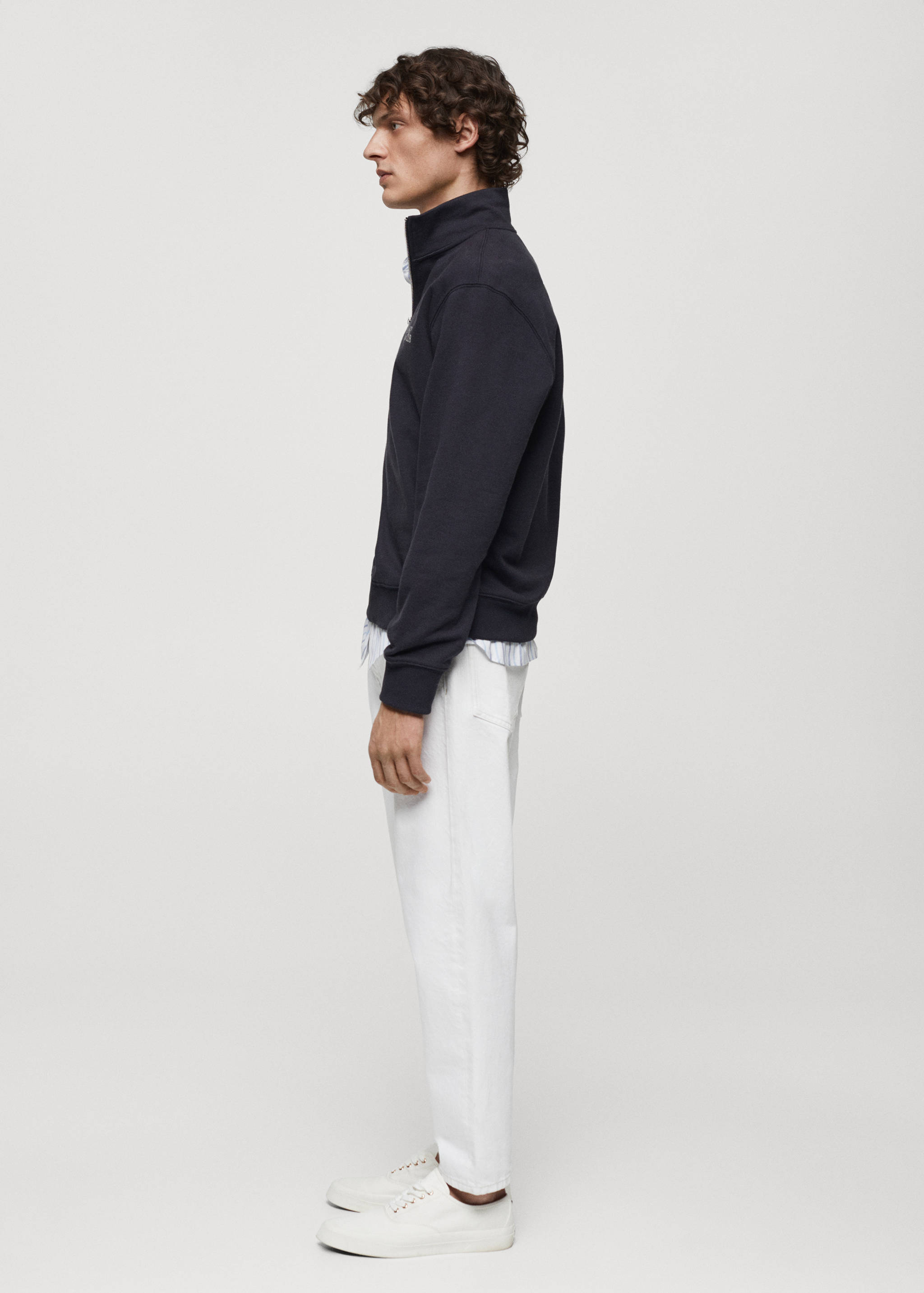 Sudadera cremallera estampado - Detalle del artículo 2