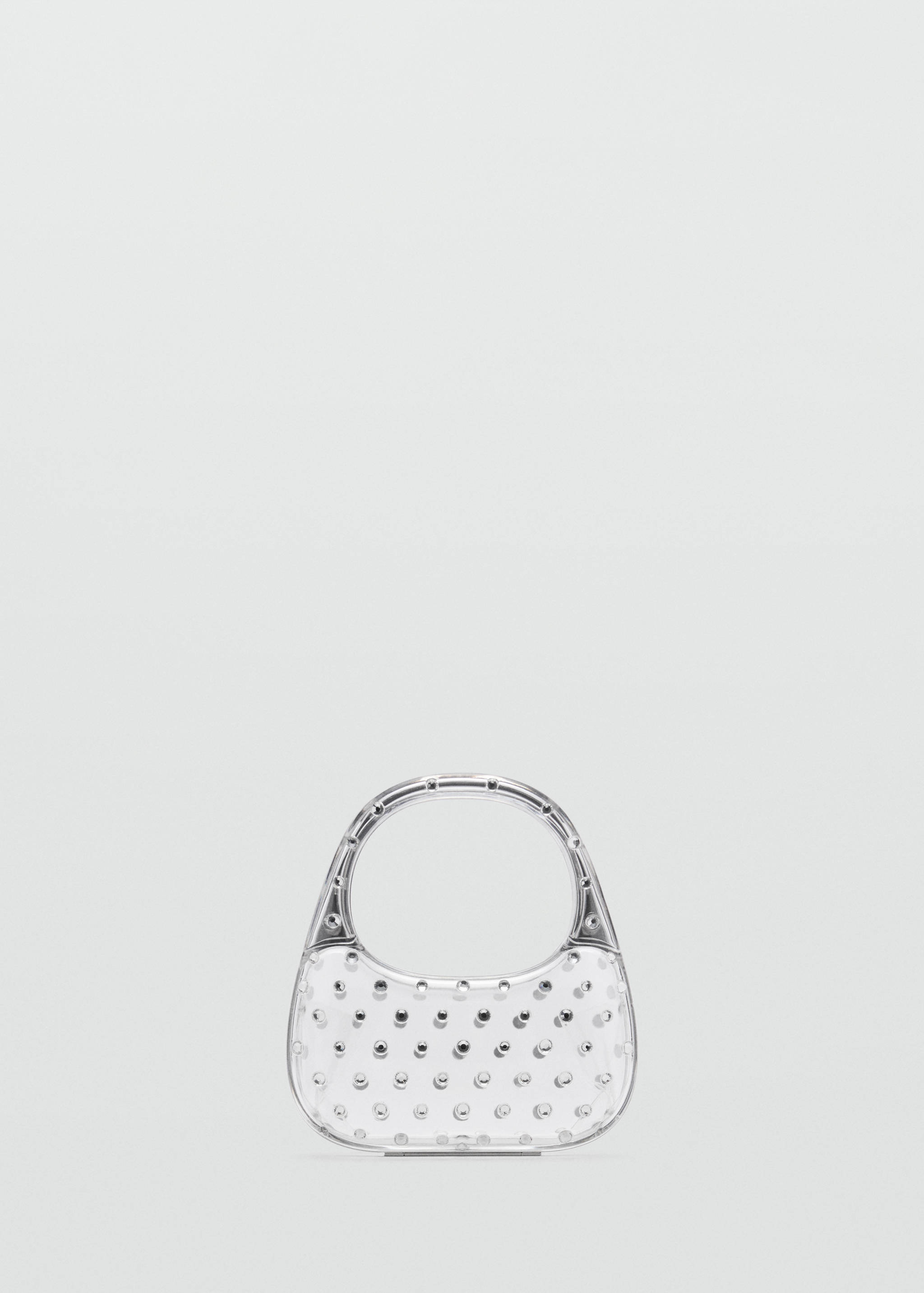 Transparent rigid bag with glitter - Article without model