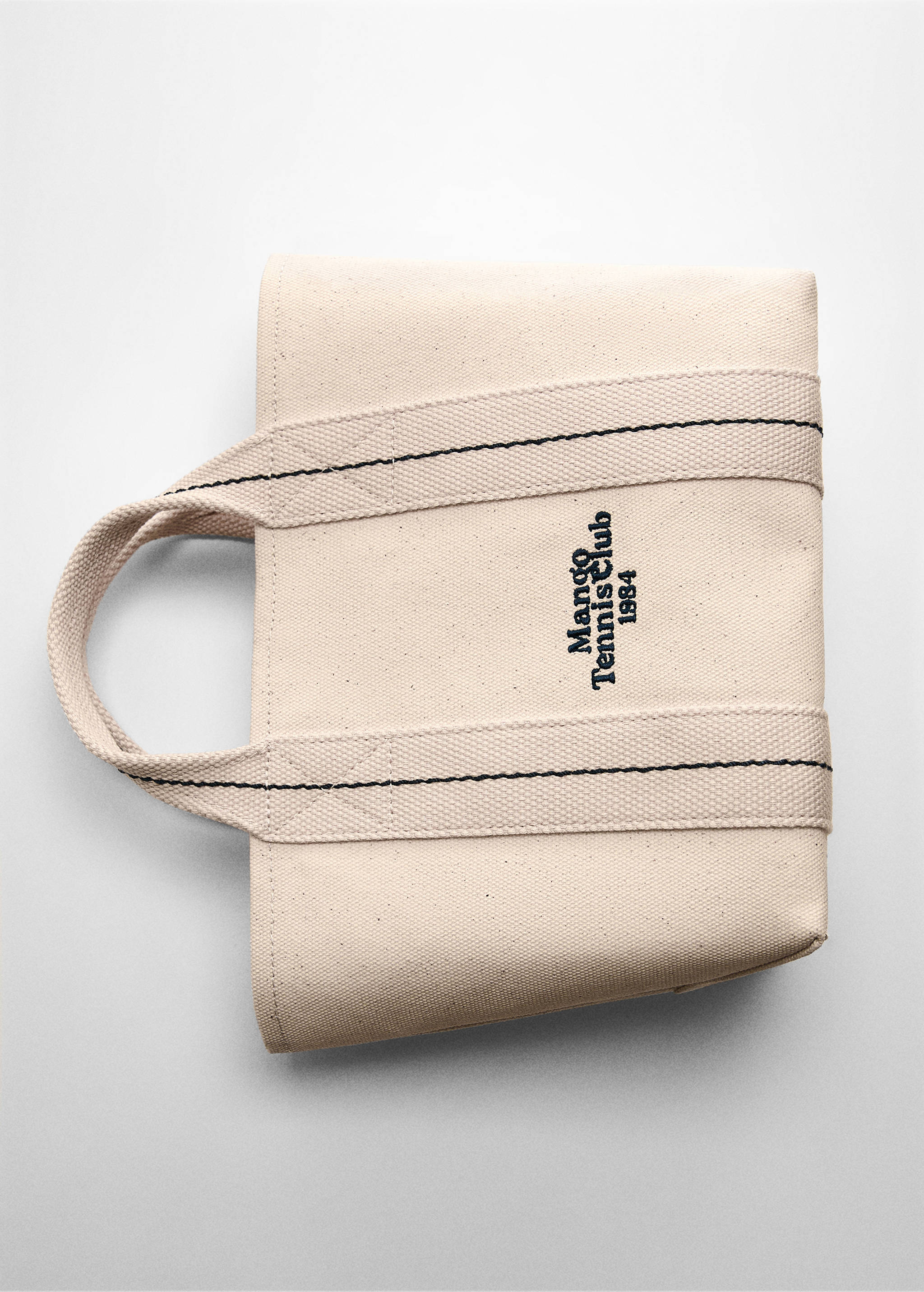 Contrasting shopper bag - Details of the article 5