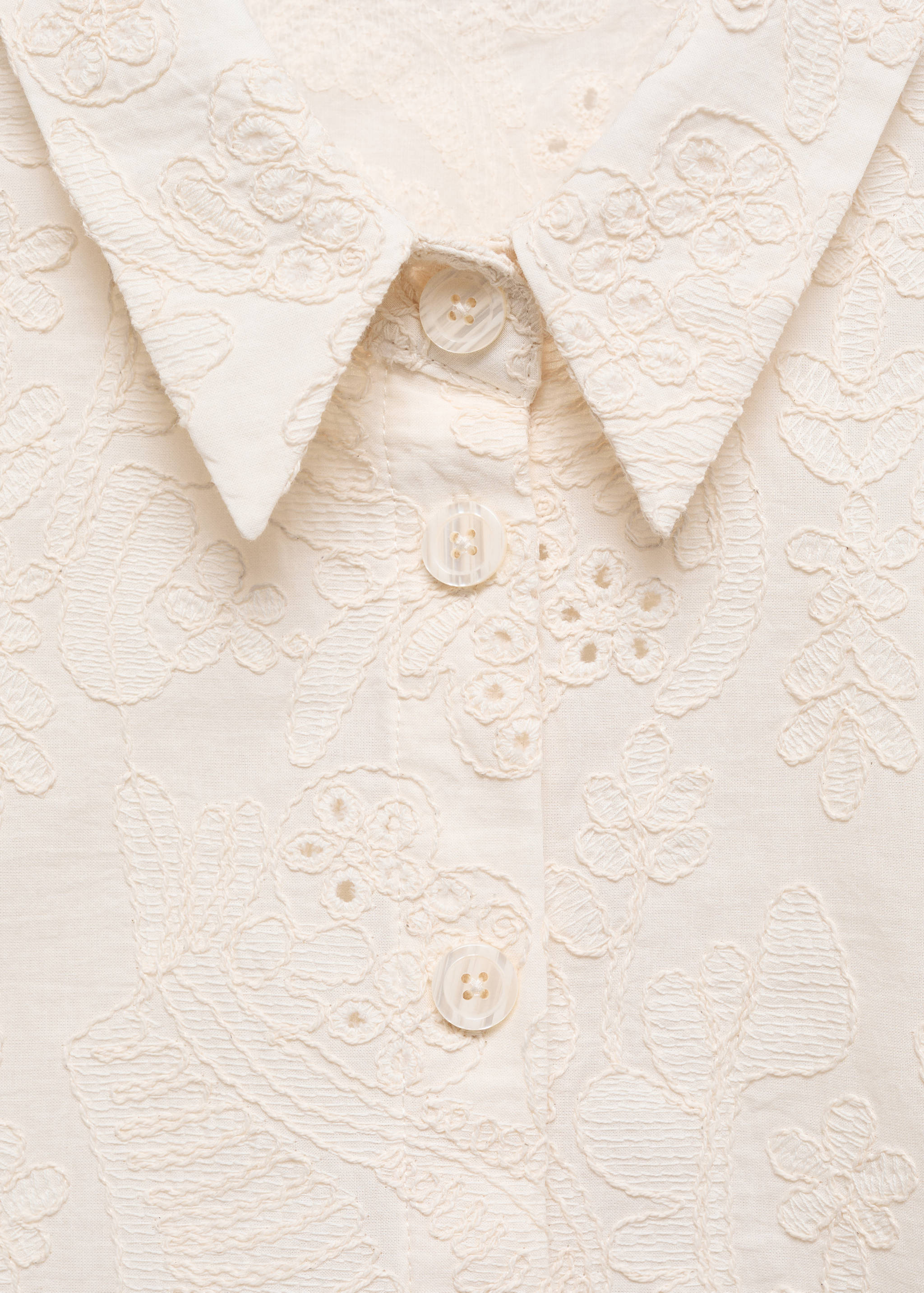 Сорочка з вишитими деталями - Детальніше про товар 8