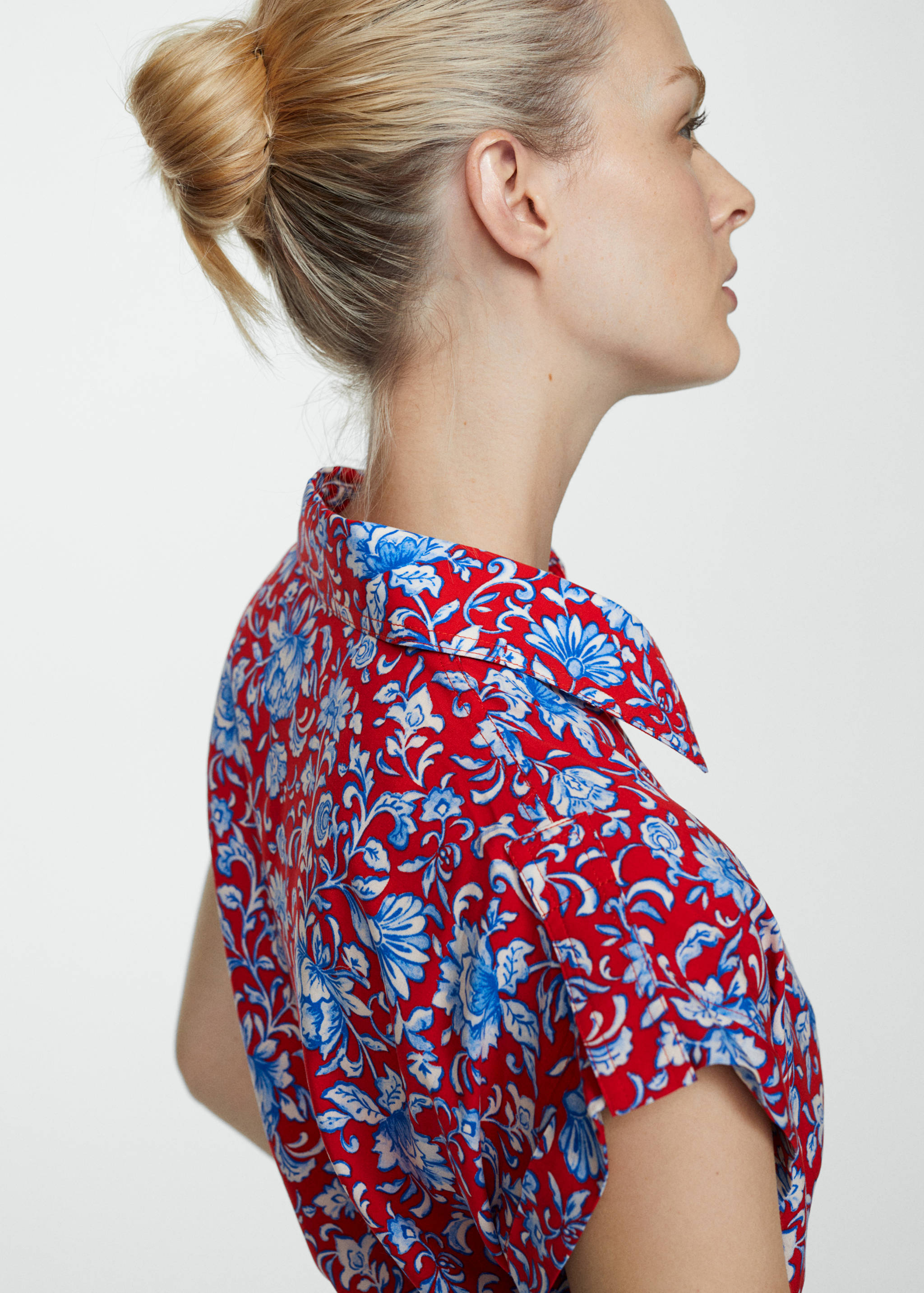 Bow shirt dress - Details of the article 3