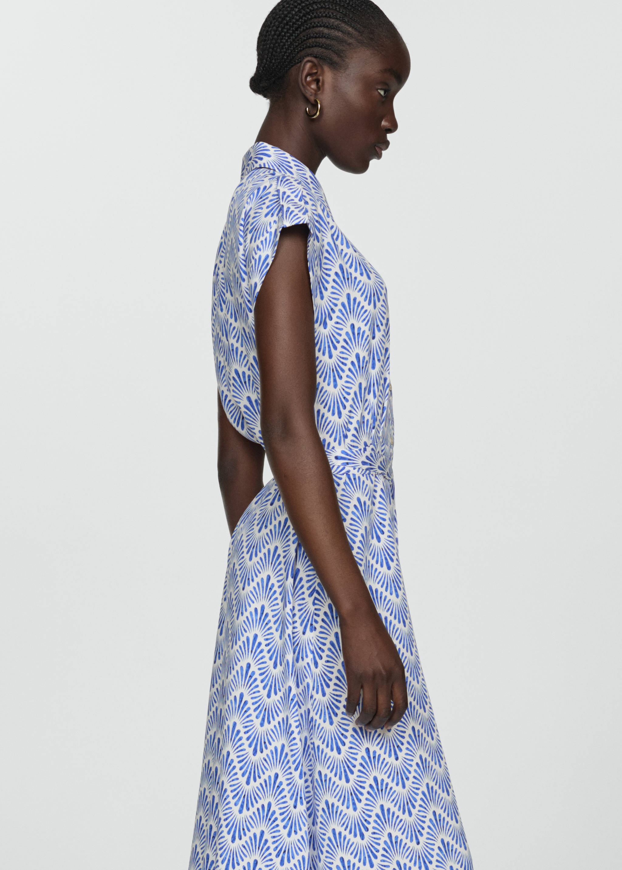 Bow shirt dress - Details of the article 2