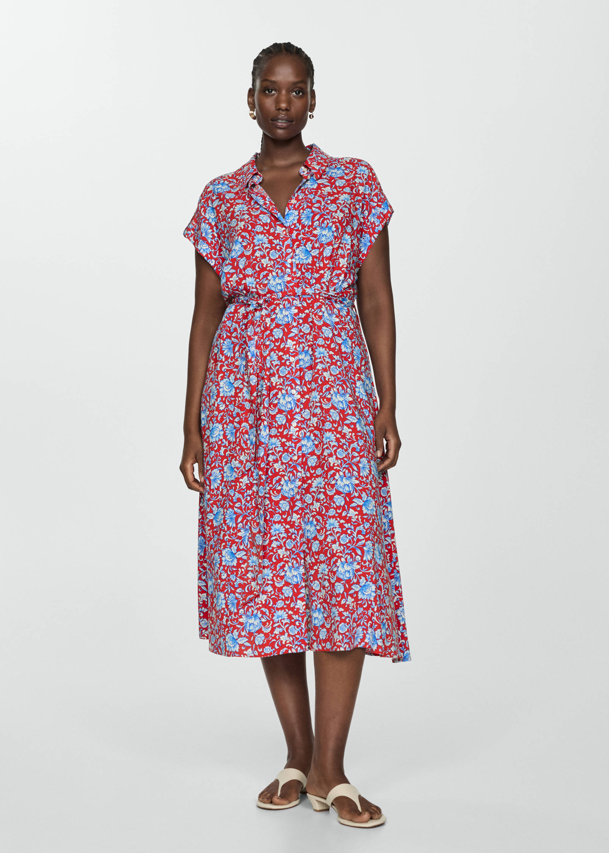 Bow shirt dress - Details of the article 3