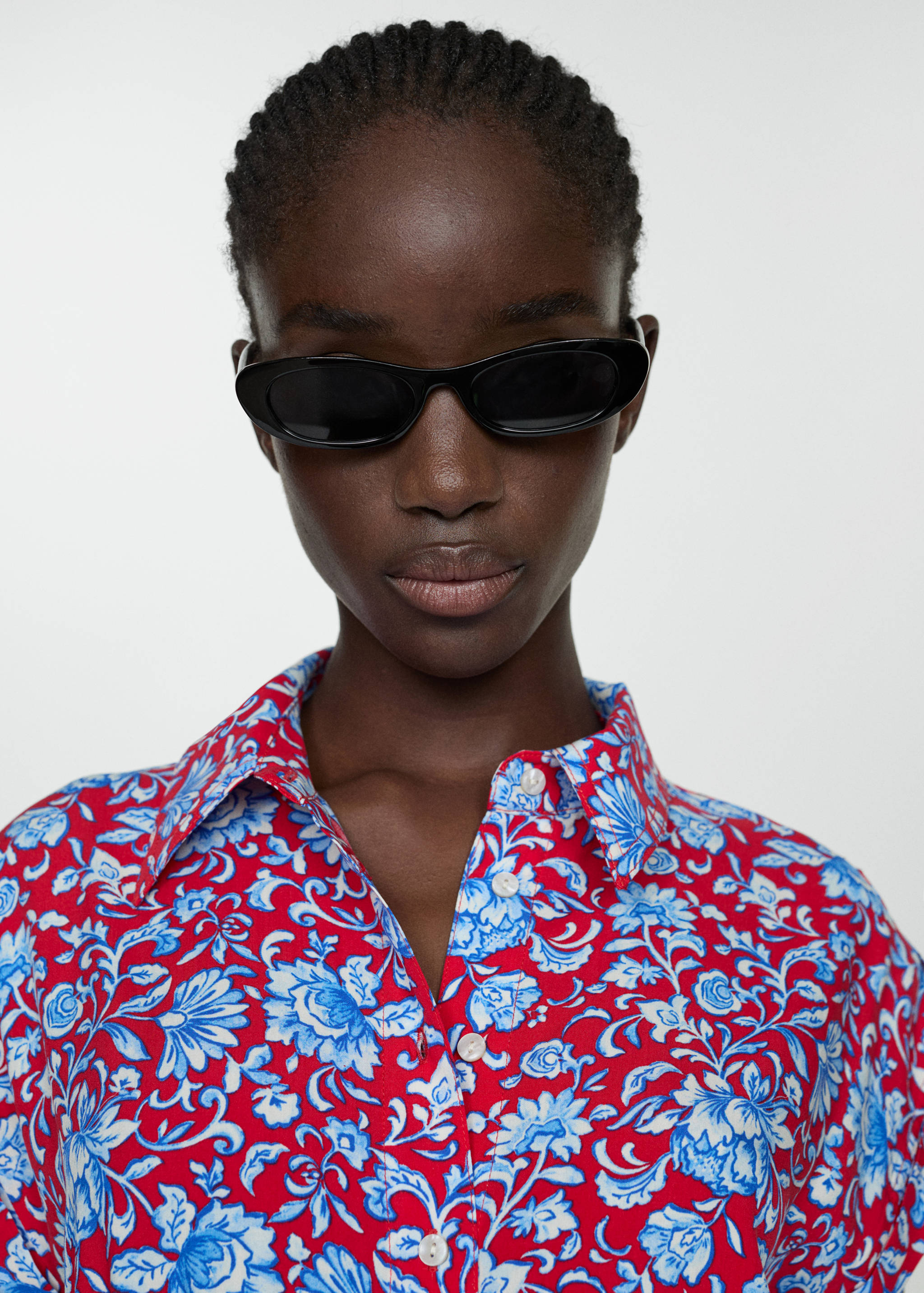 Bow shirt dress - Details of the article 1