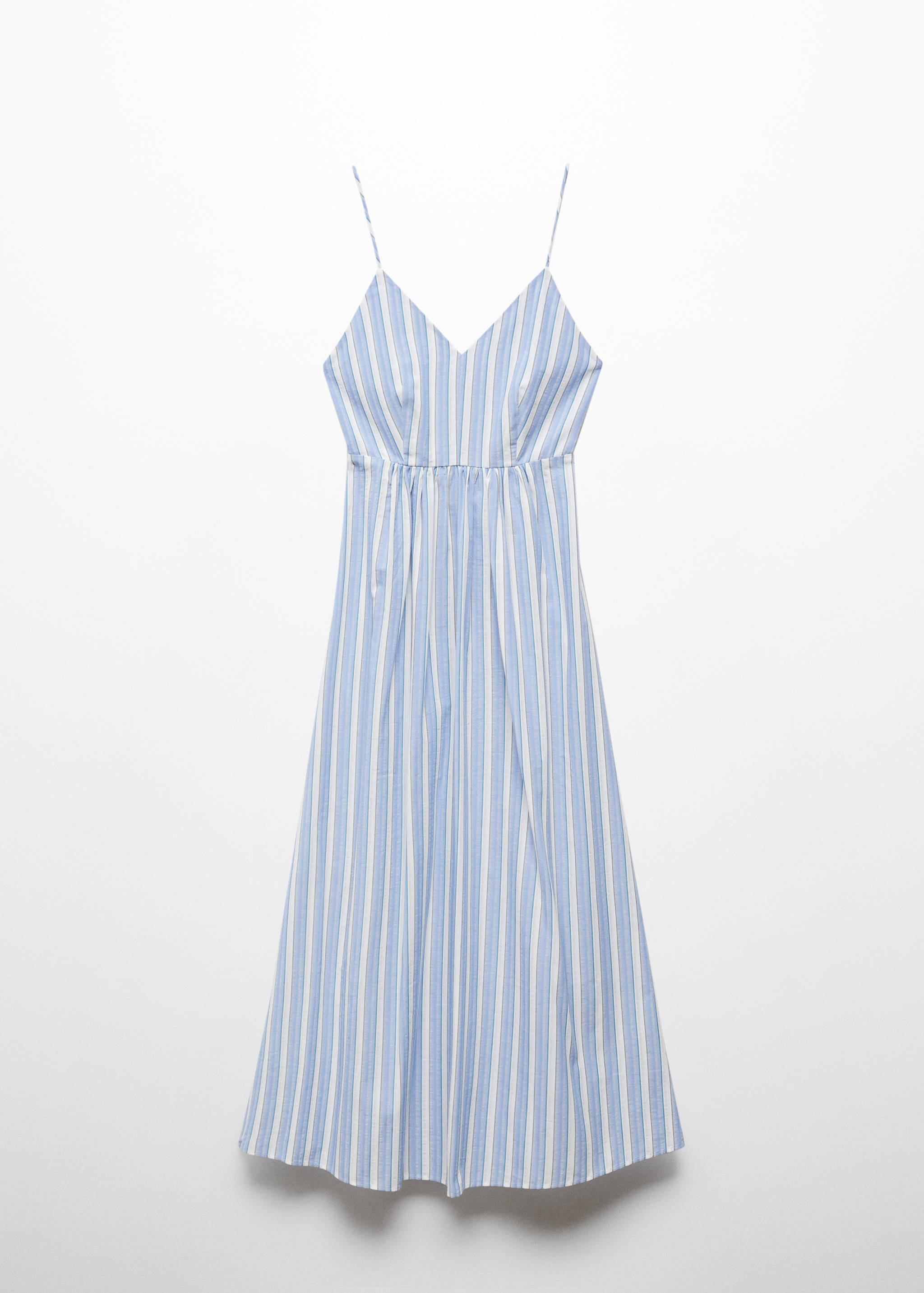 Vestido rayas abertura espalda - Artículo sin modelo