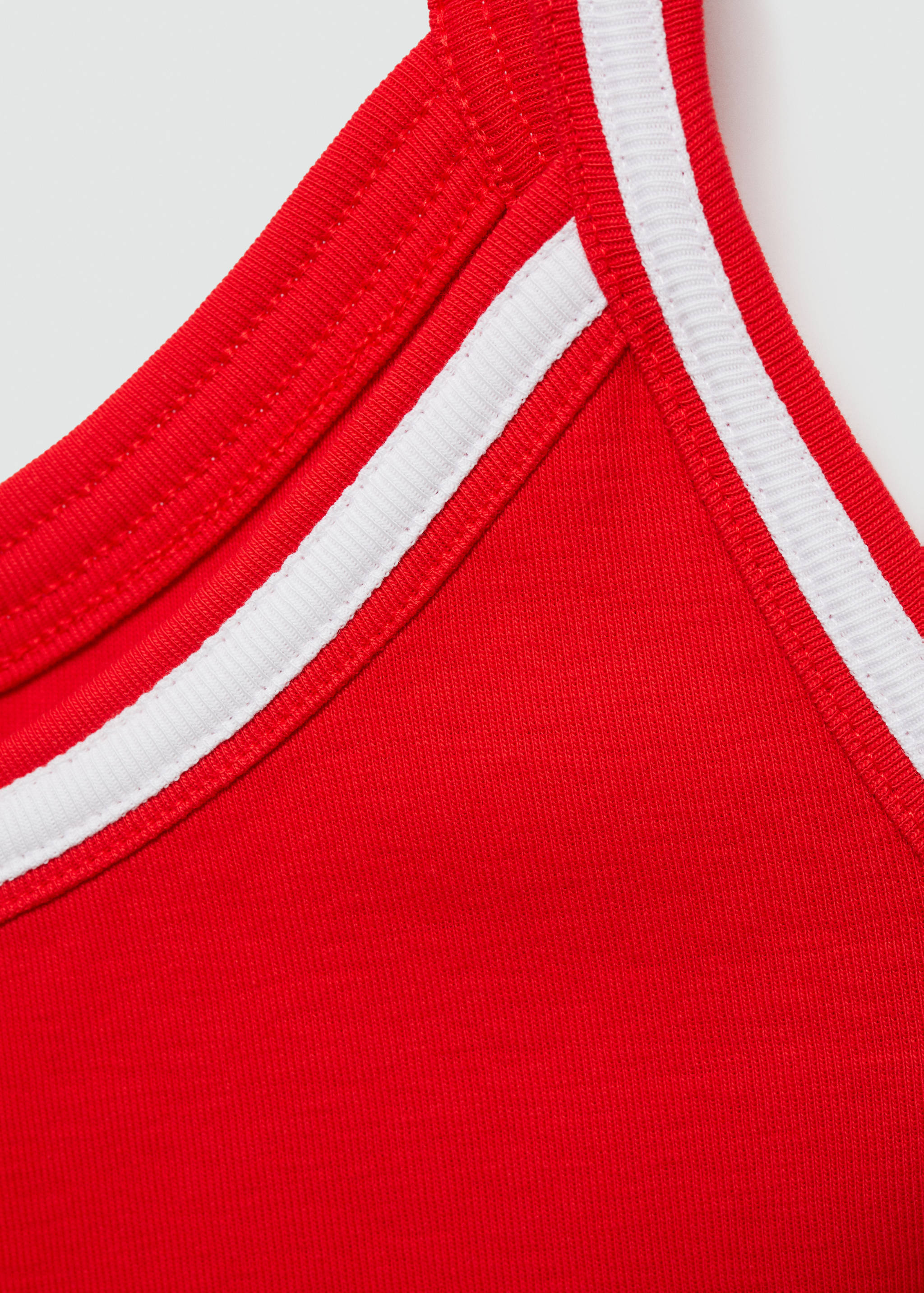 Combined knitted top with straps - Details of the article 8