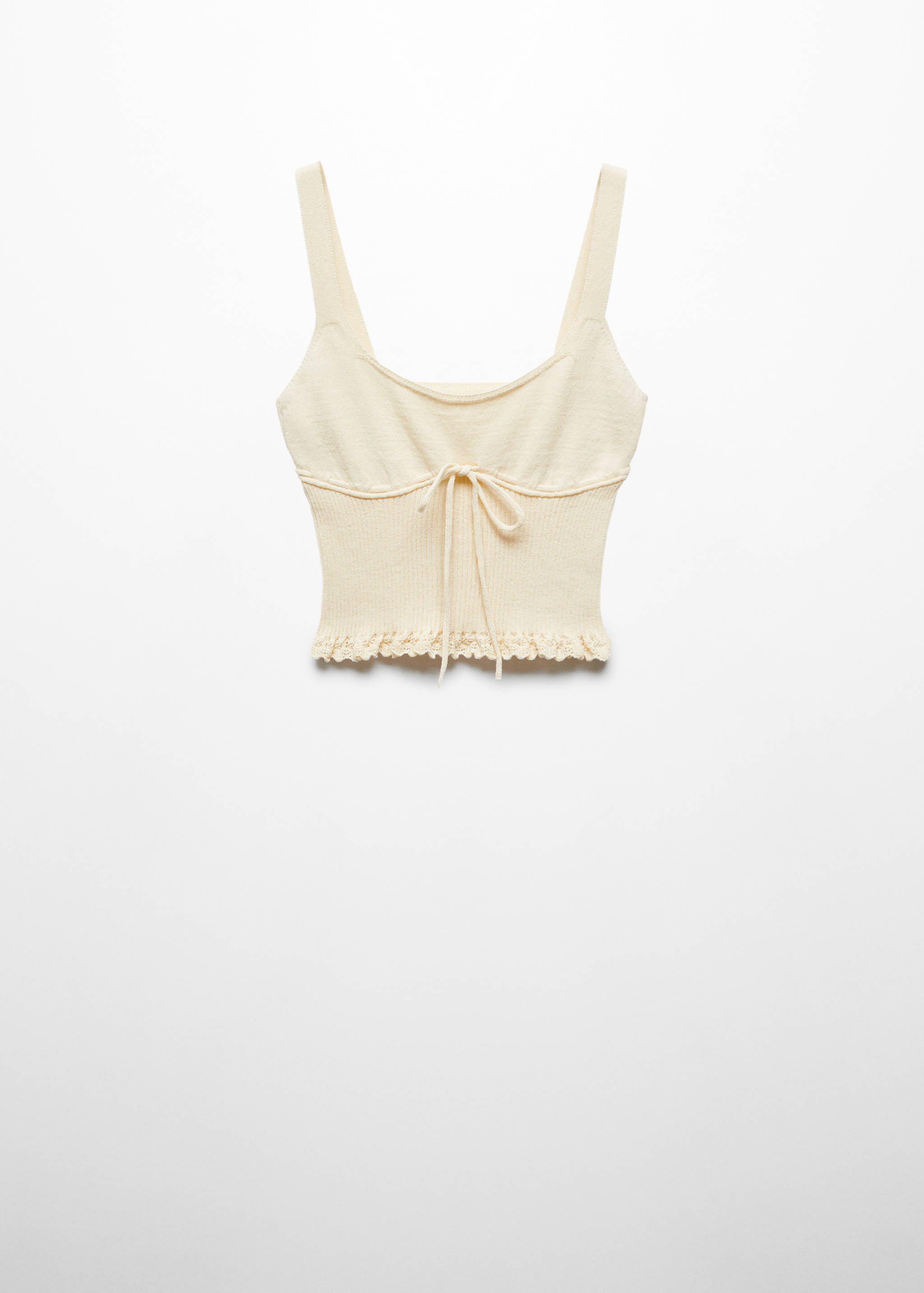 Bow knit top - Article without model