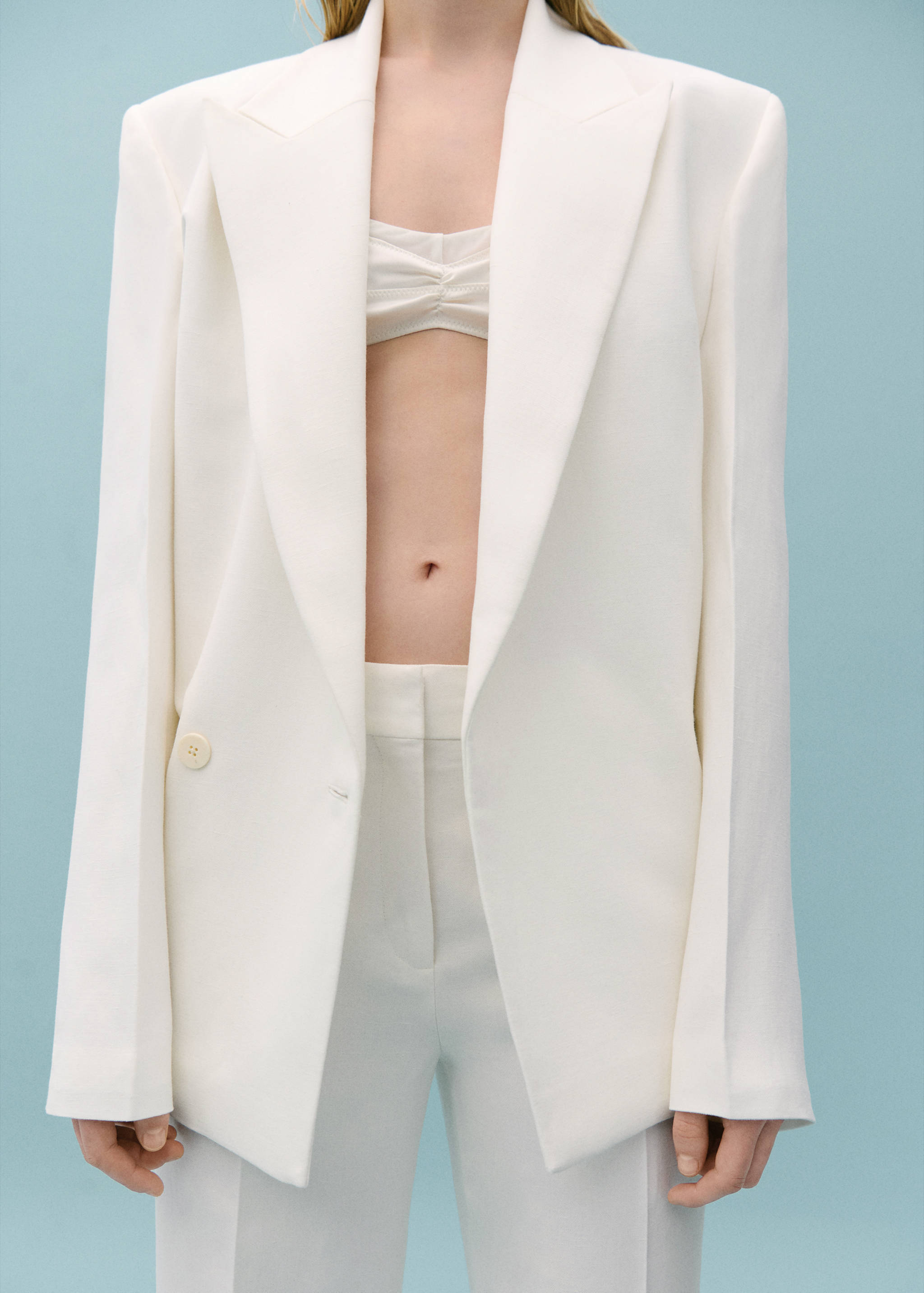 Flared suit pants - Details of the article 6