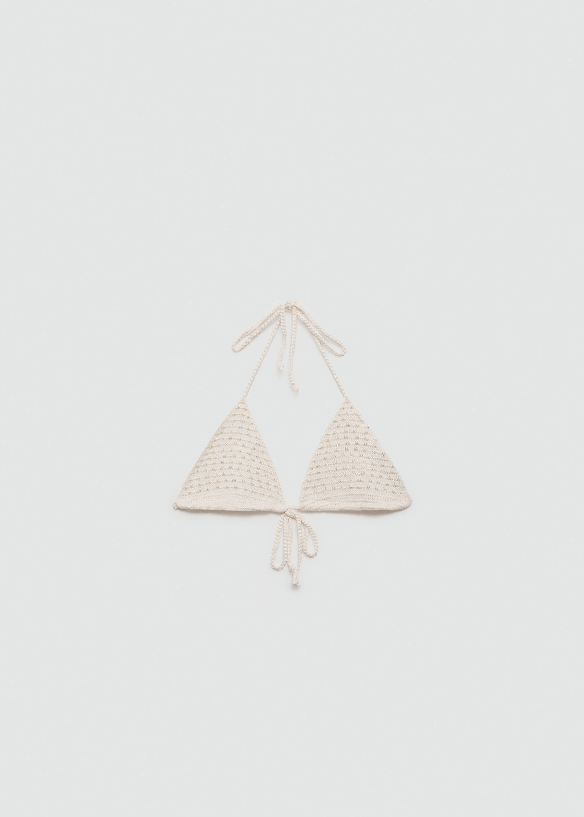 Top bikini crochet abalorios - Artículo sin modelo