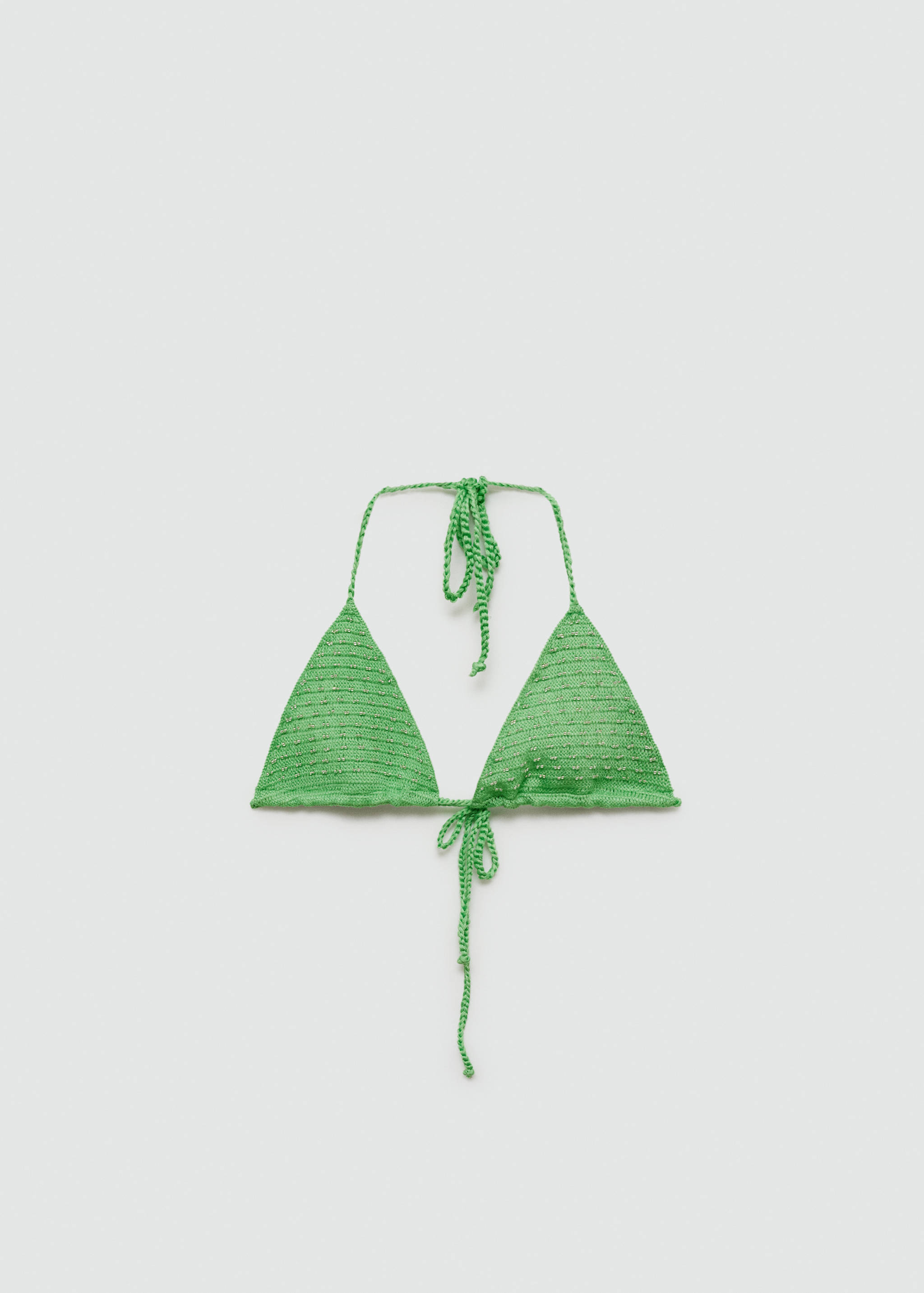 Top bikini crochet abalorios - Artículo sin modelo