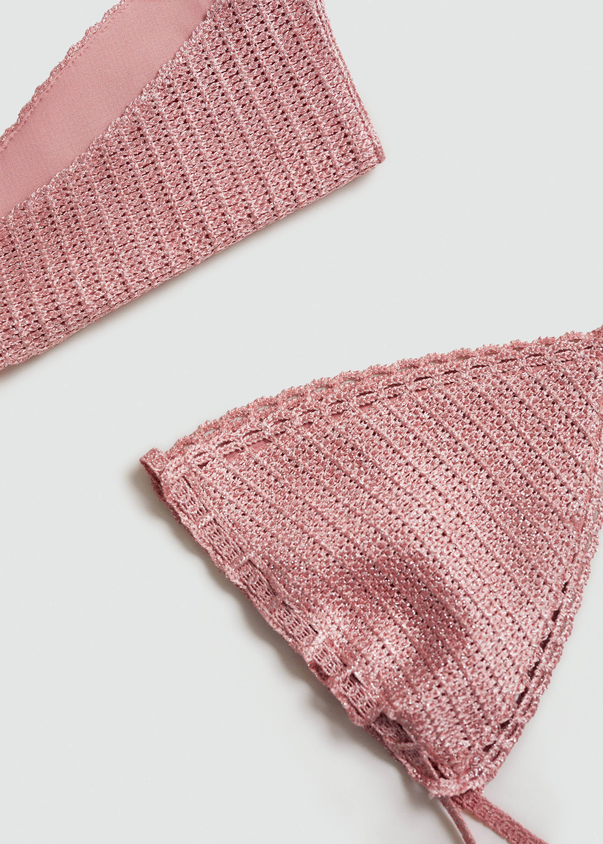 Top bikini crochet metalizado - Detalle del artículo 8
