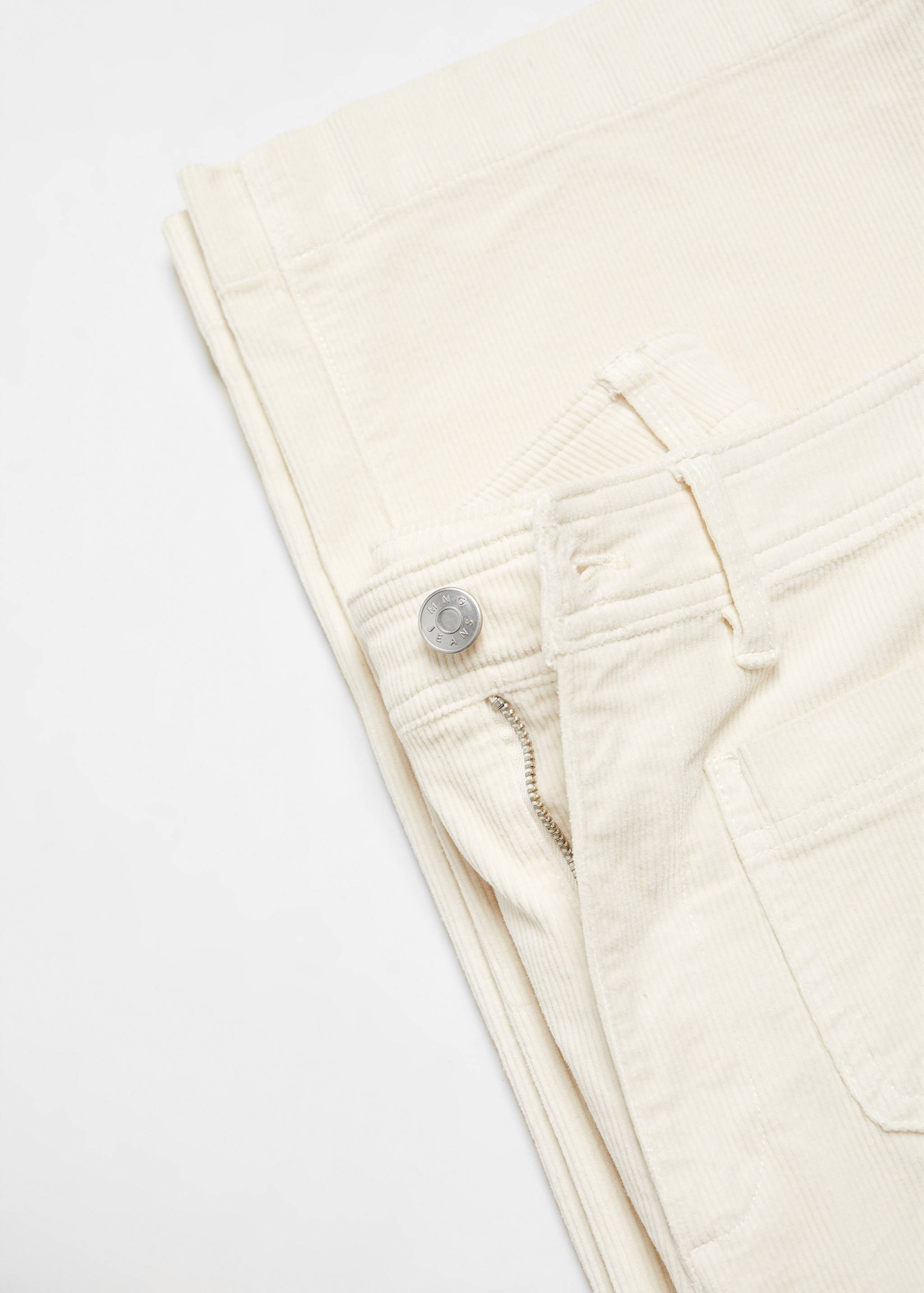 Corduroy culotte trousers - Details of the article 8