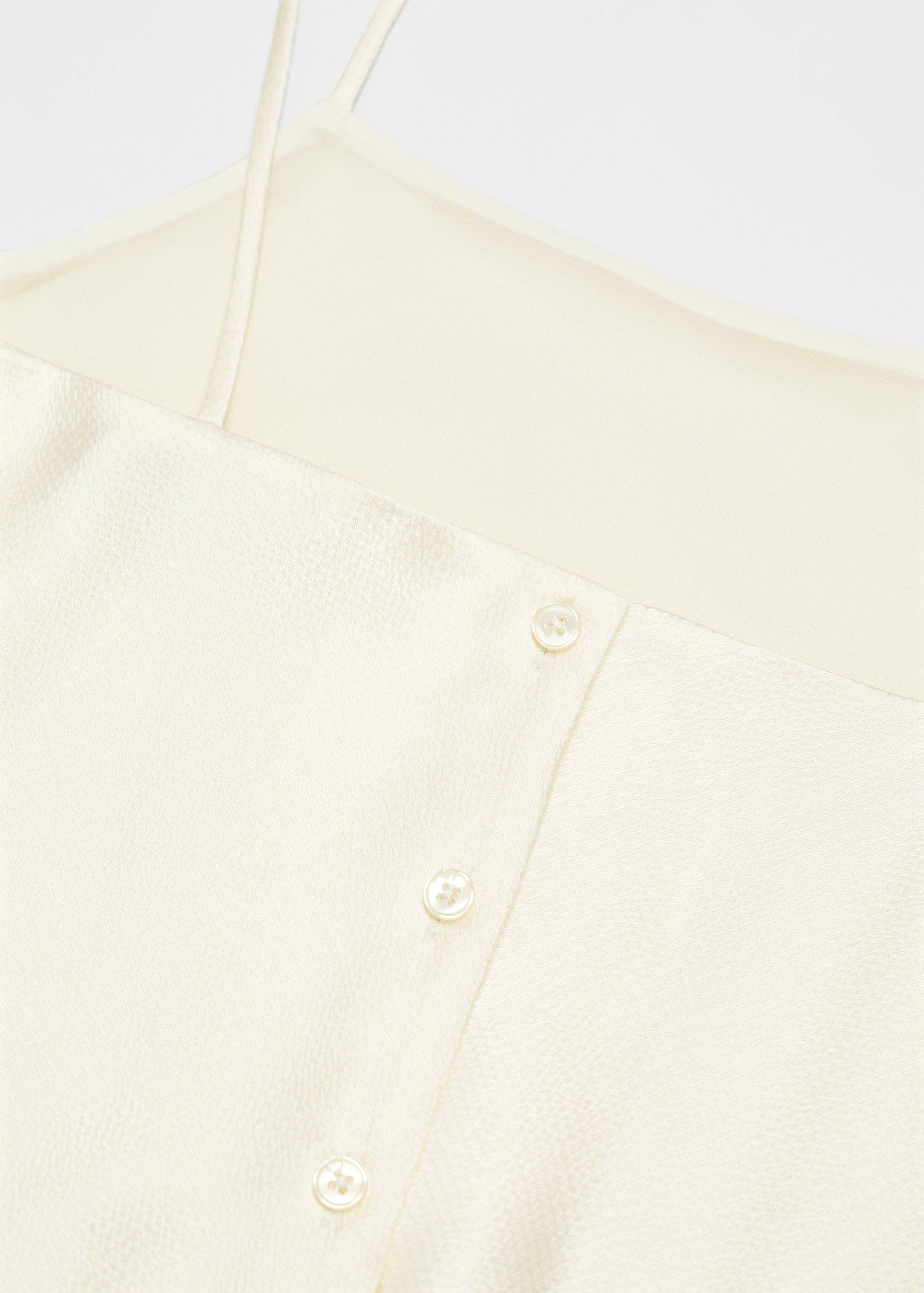 Satin top with straps - Details of the article 8
