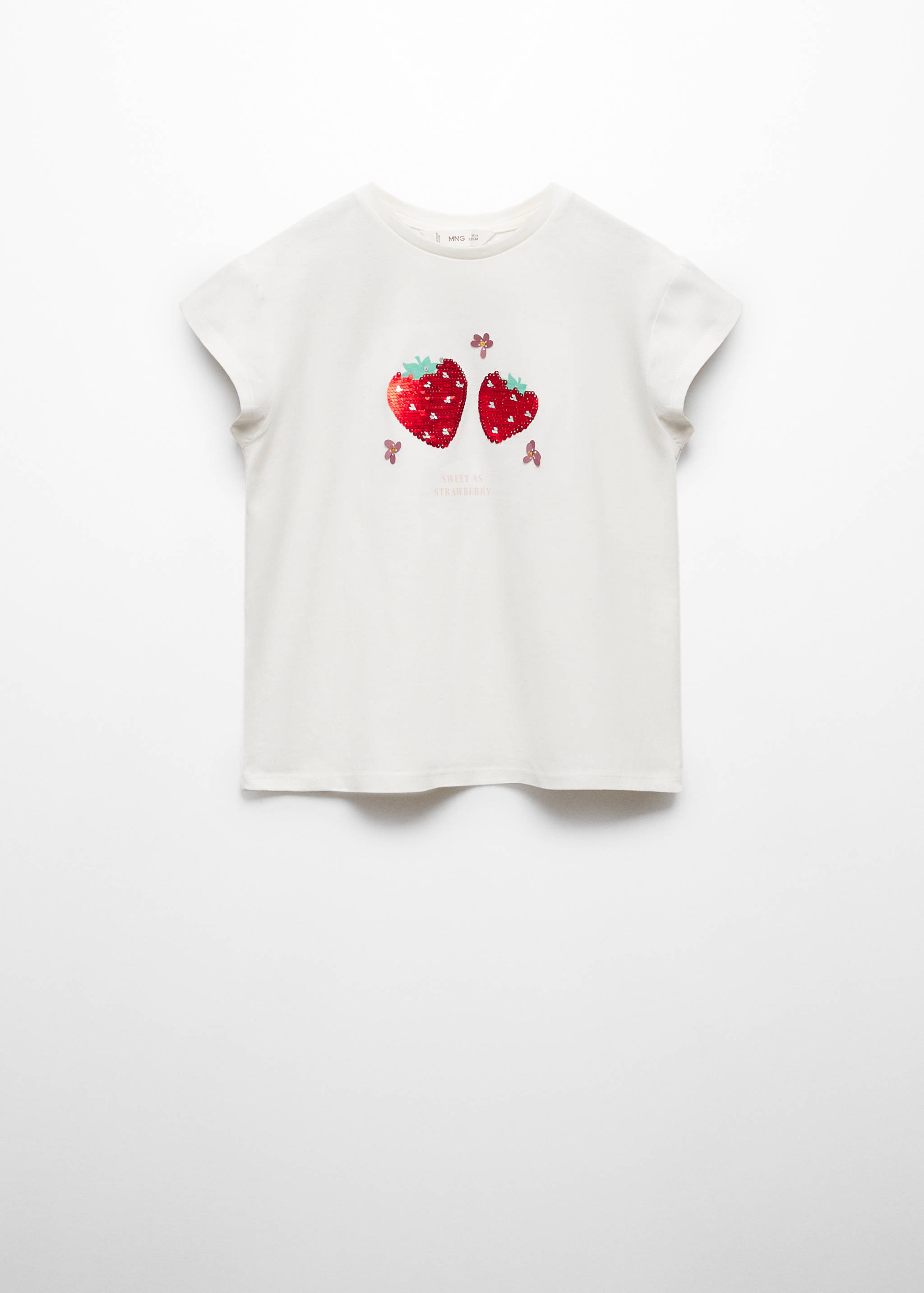 Camiseta estampado lentejuelas - Artículo sin modelo