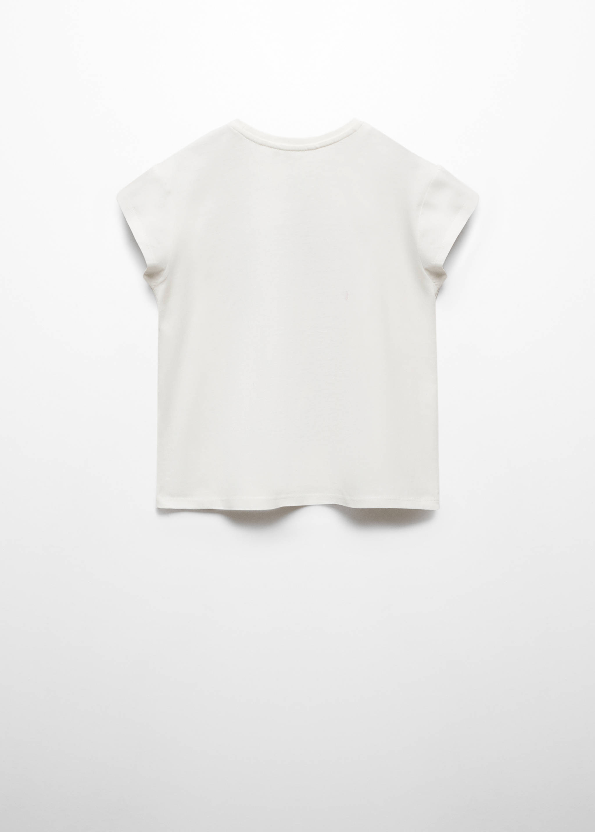 Camiseta estampado lentejuelas - Reverso del artículo
