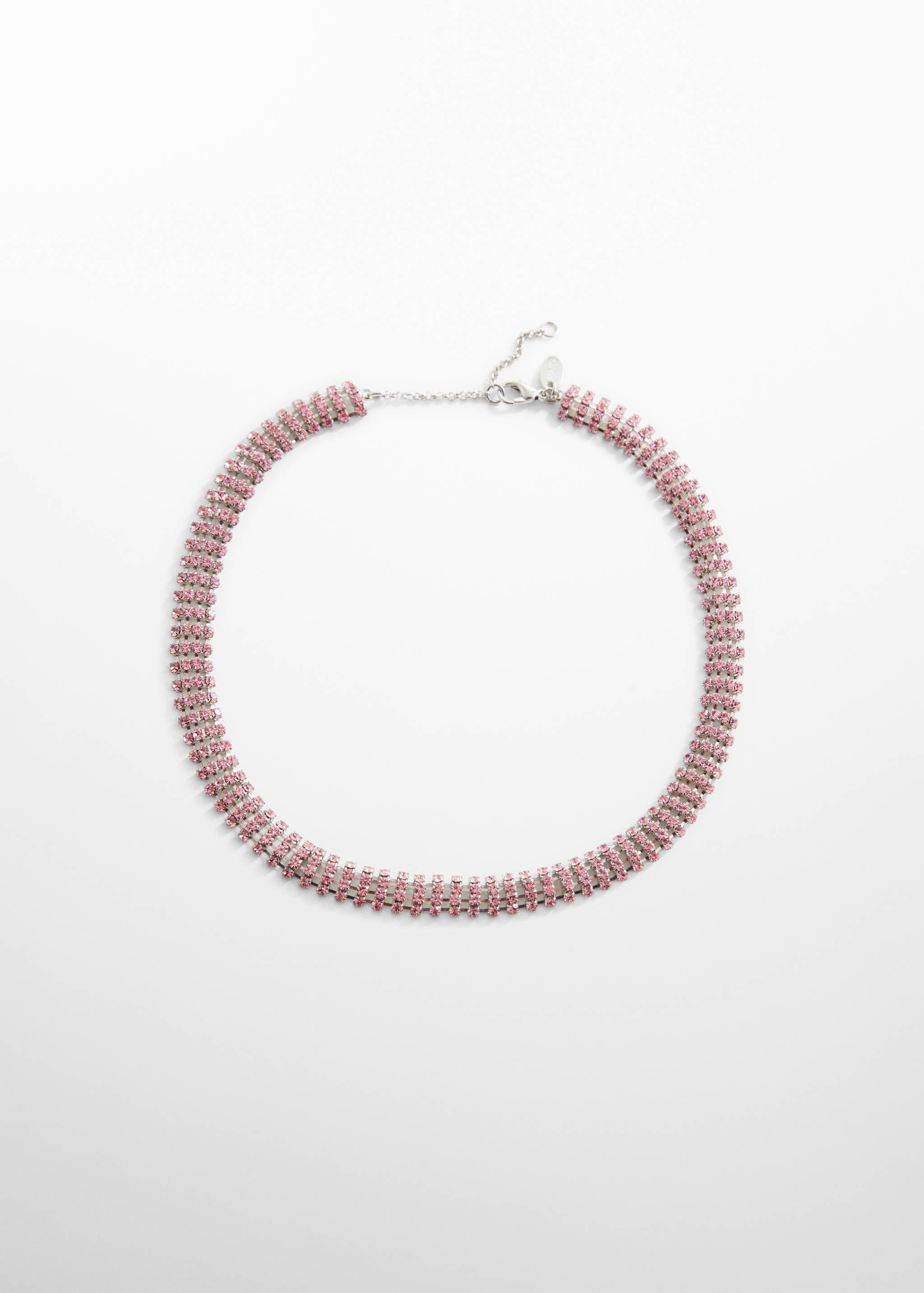 Collana cristalli sfaccettati - Articolo senza modello