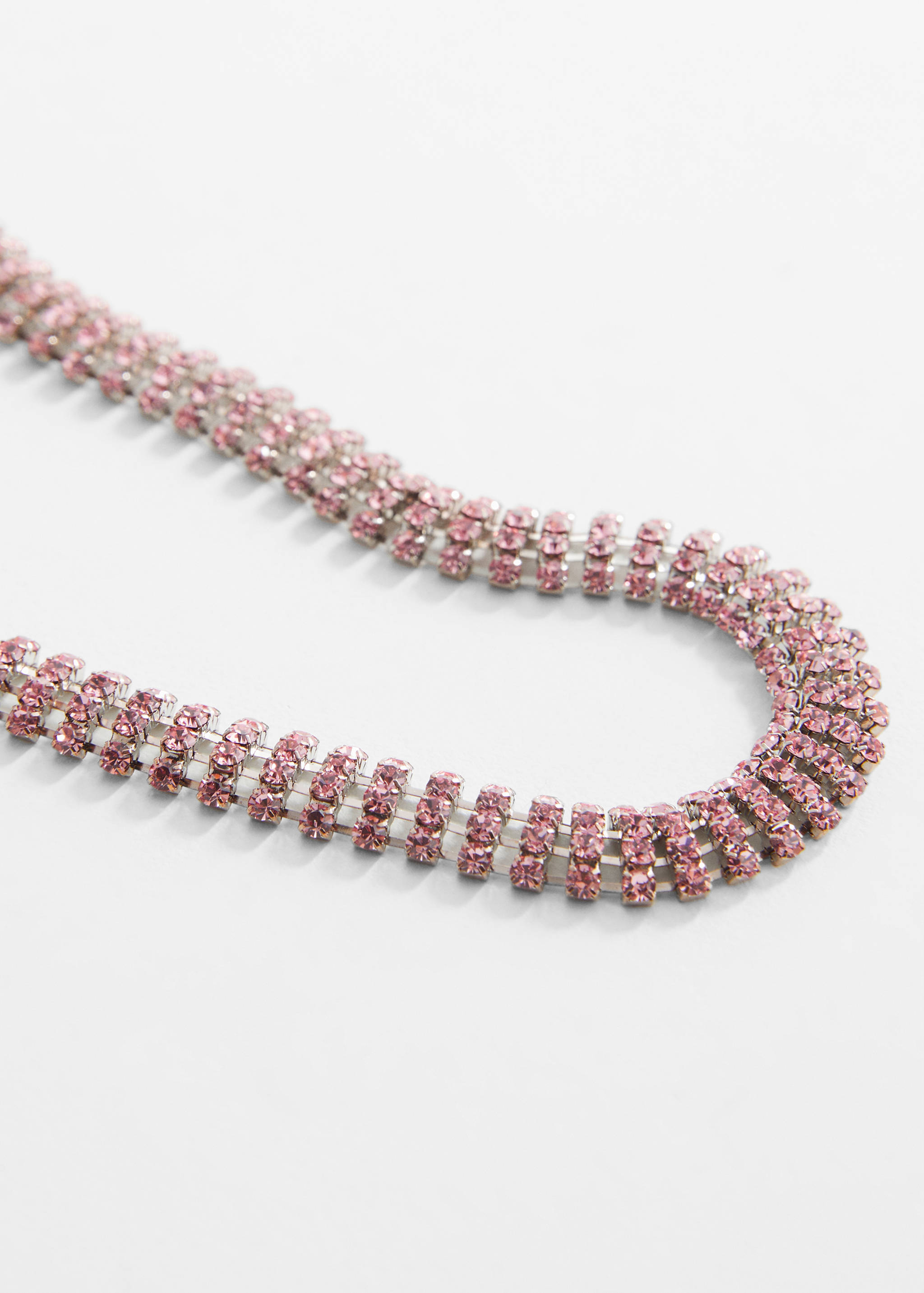 Collana cristalli sfaccettati - Piano medio