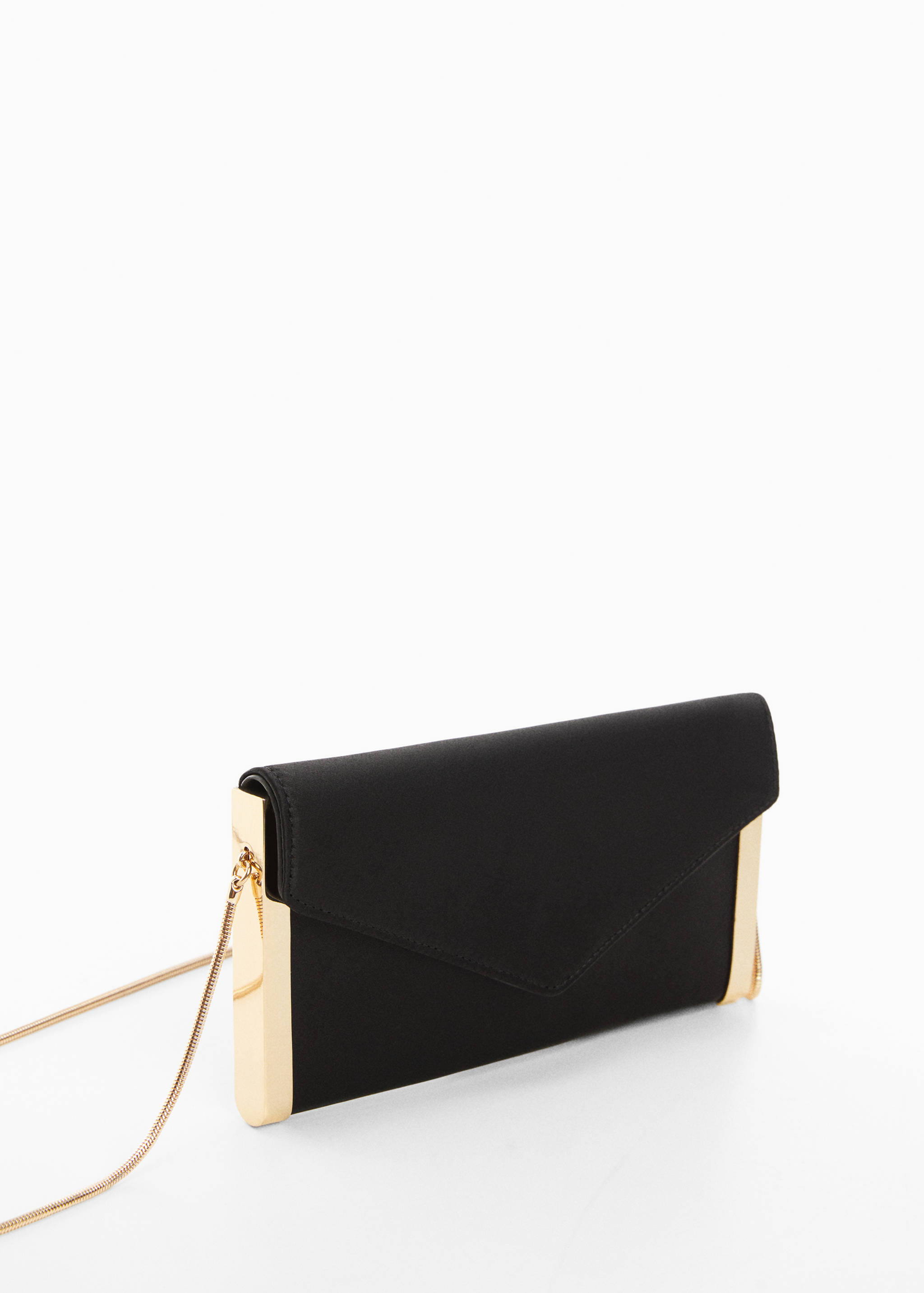 Metal detail flap bag - Medium plane