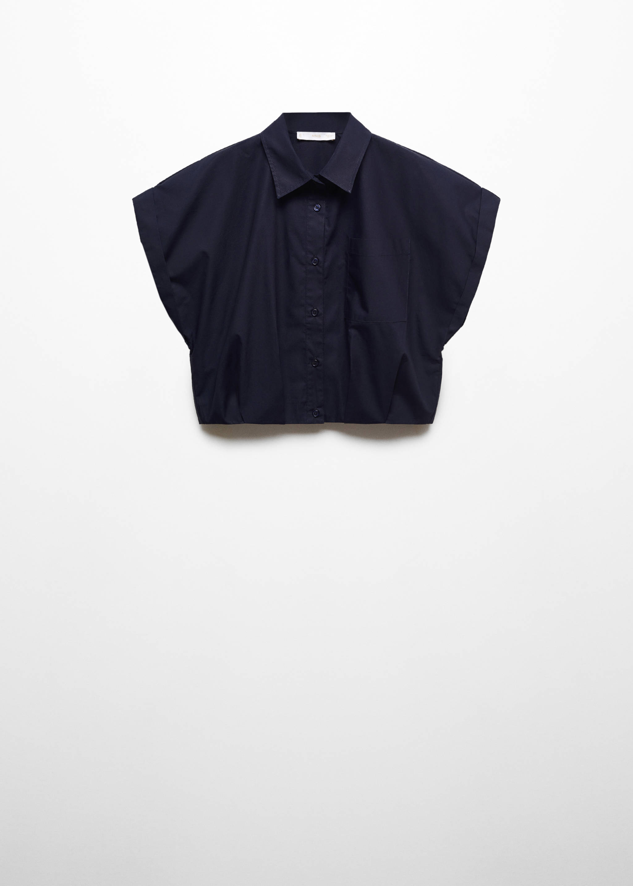 قميص قصير قطني 100٪ - منتج دون نموذج