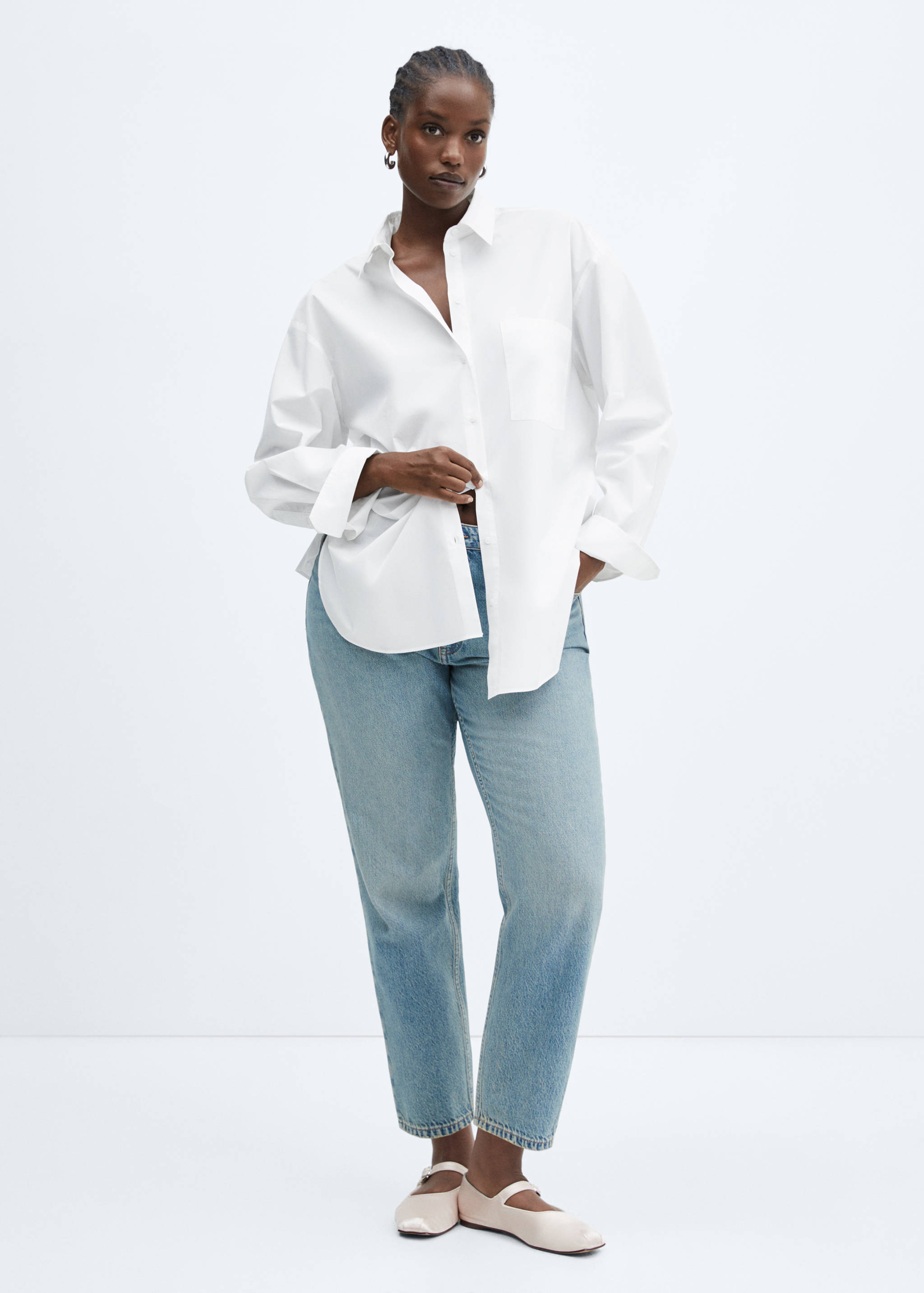 Pocket oversize shirt - Details of the article 3