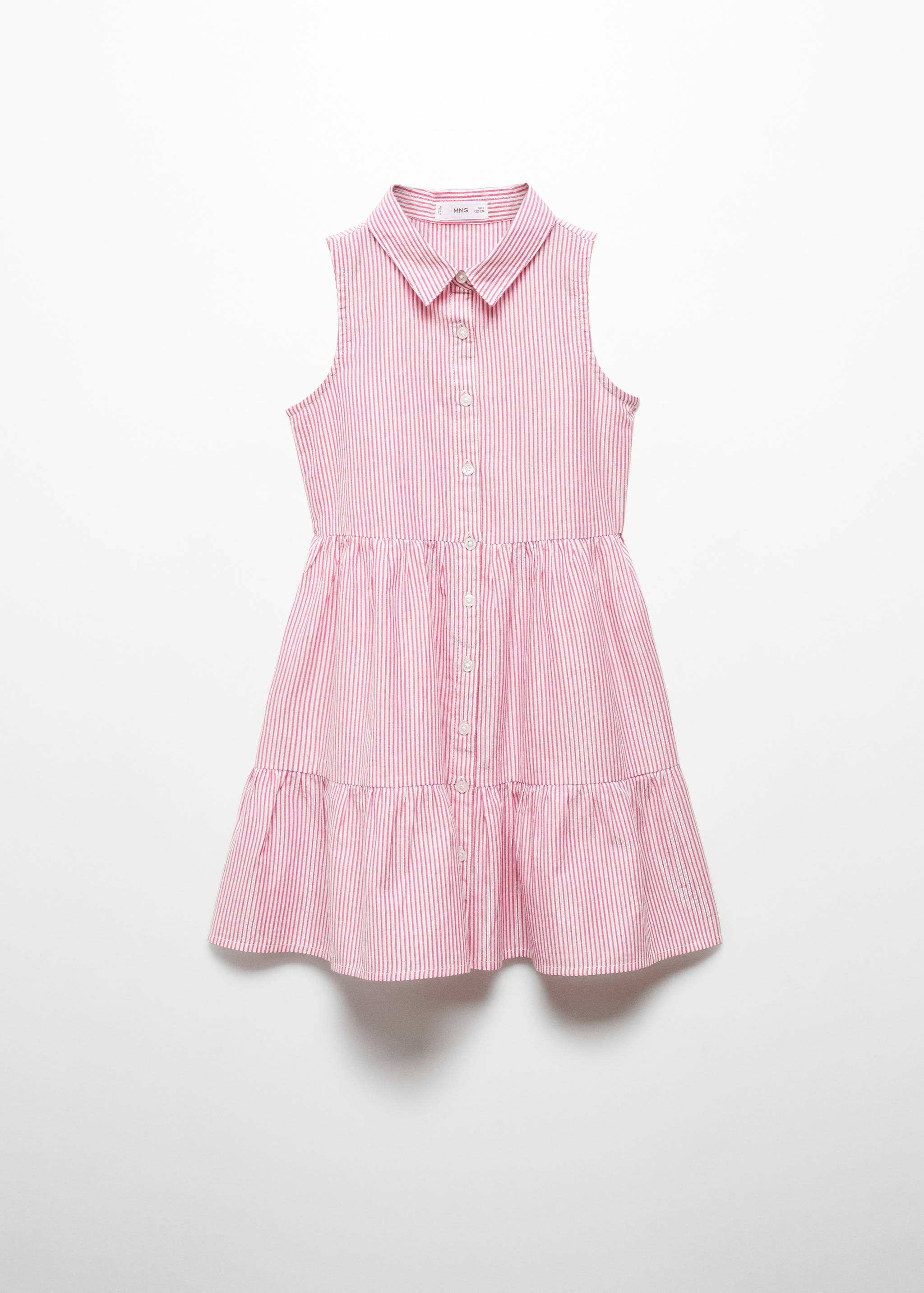 فستان بتنورة مخطط - منتج دون نموذج