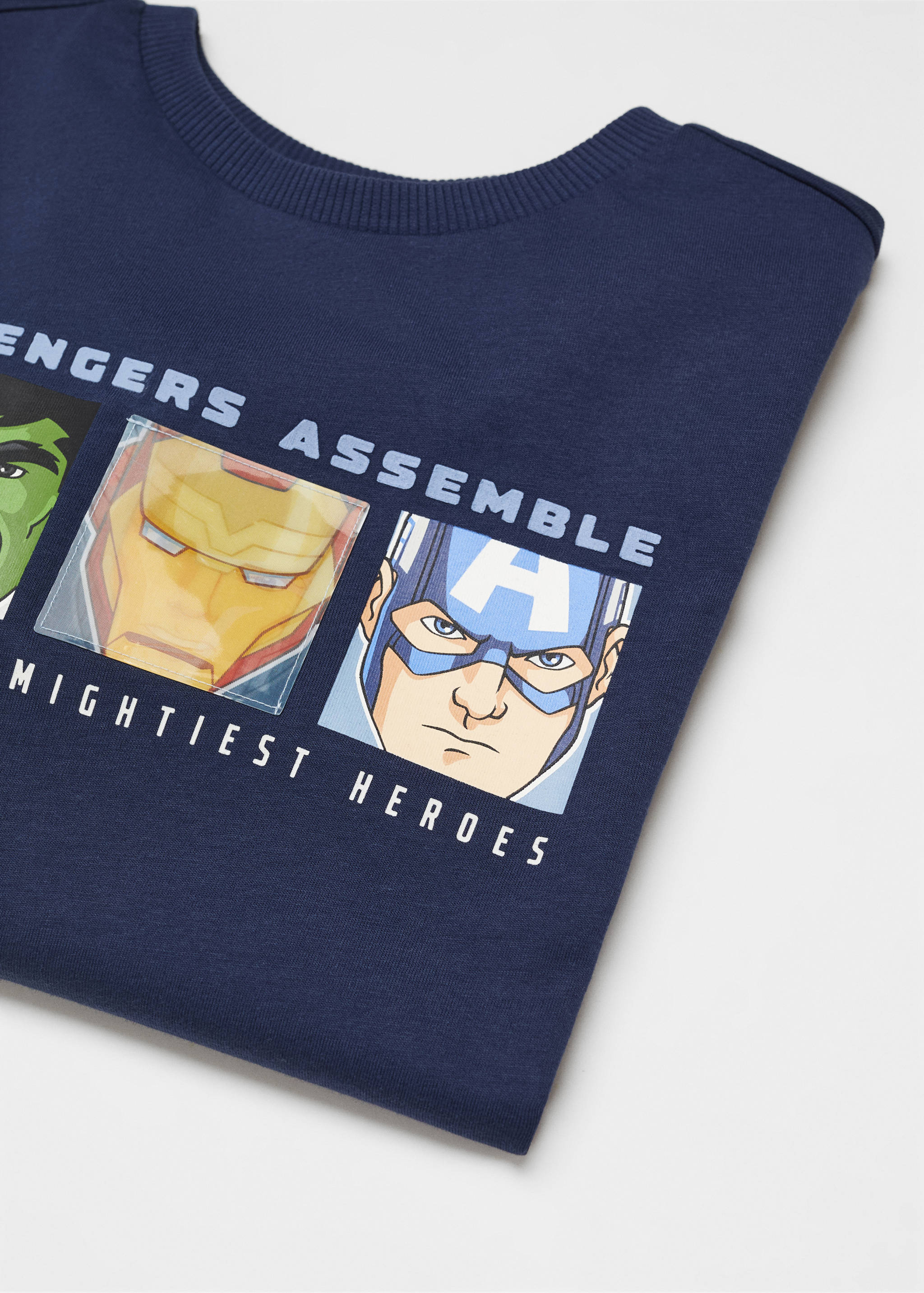 T-shirt de algodão dos Vingadores - Pormenor do artigo 8