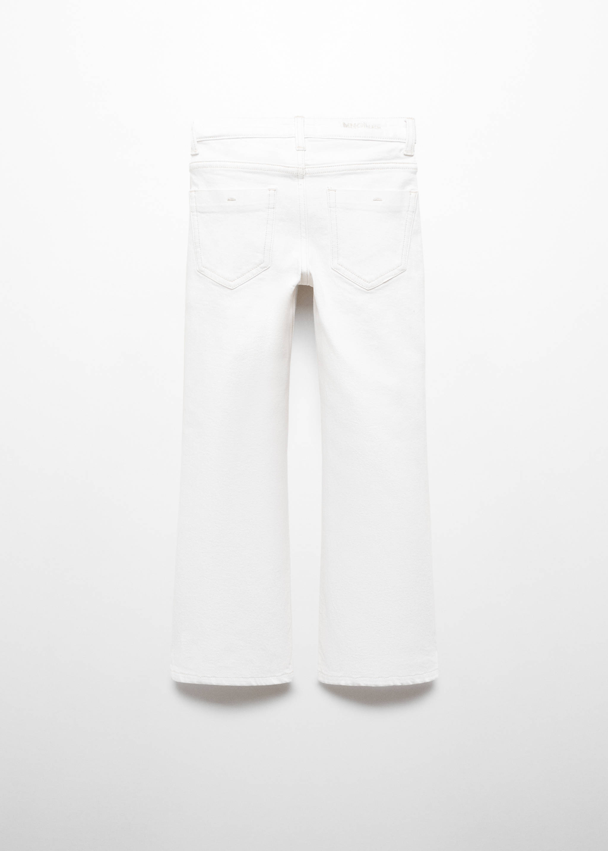 Flared jeans with pocket - Reverse of the article