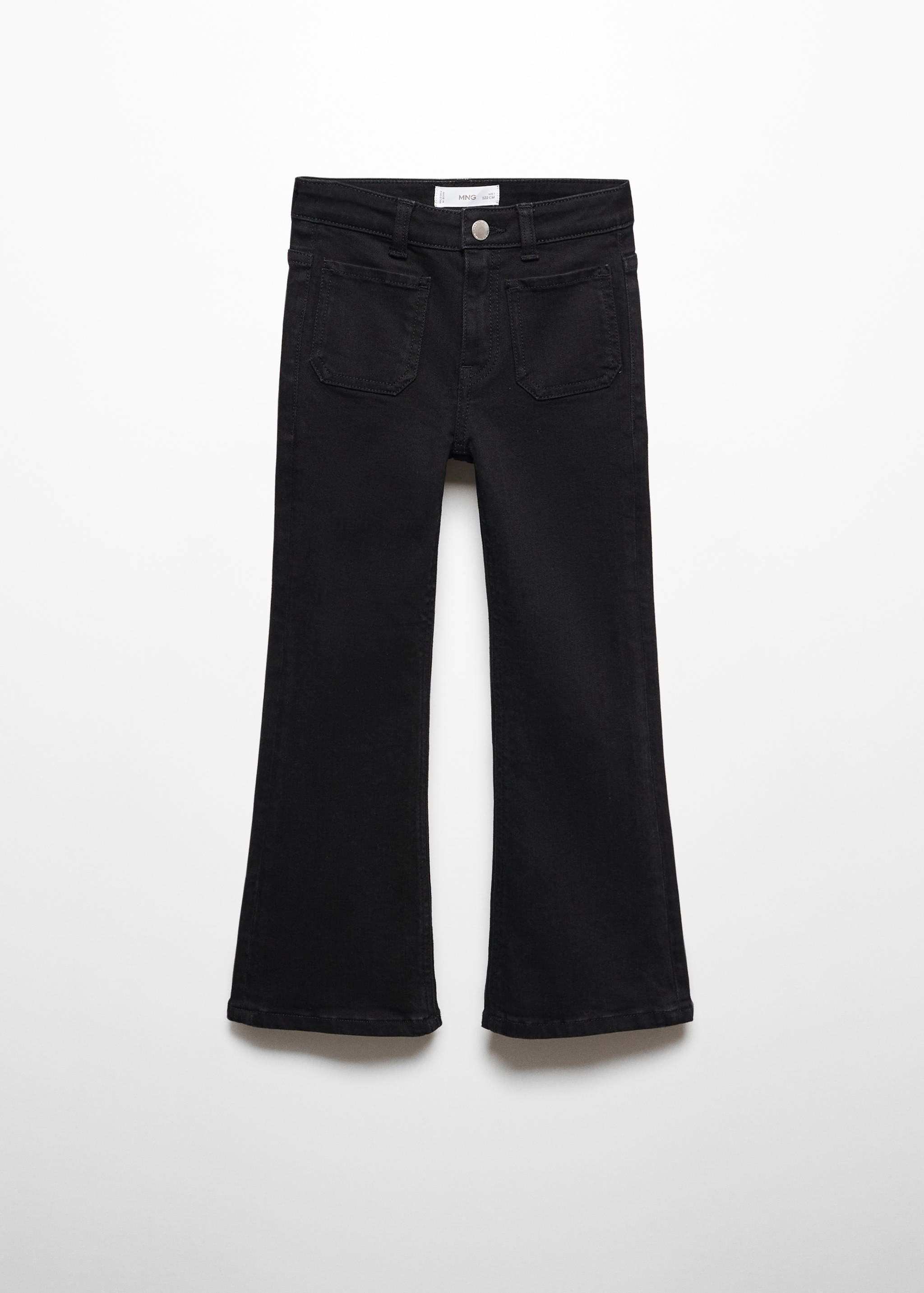Flared jeans with pocket - Article without model