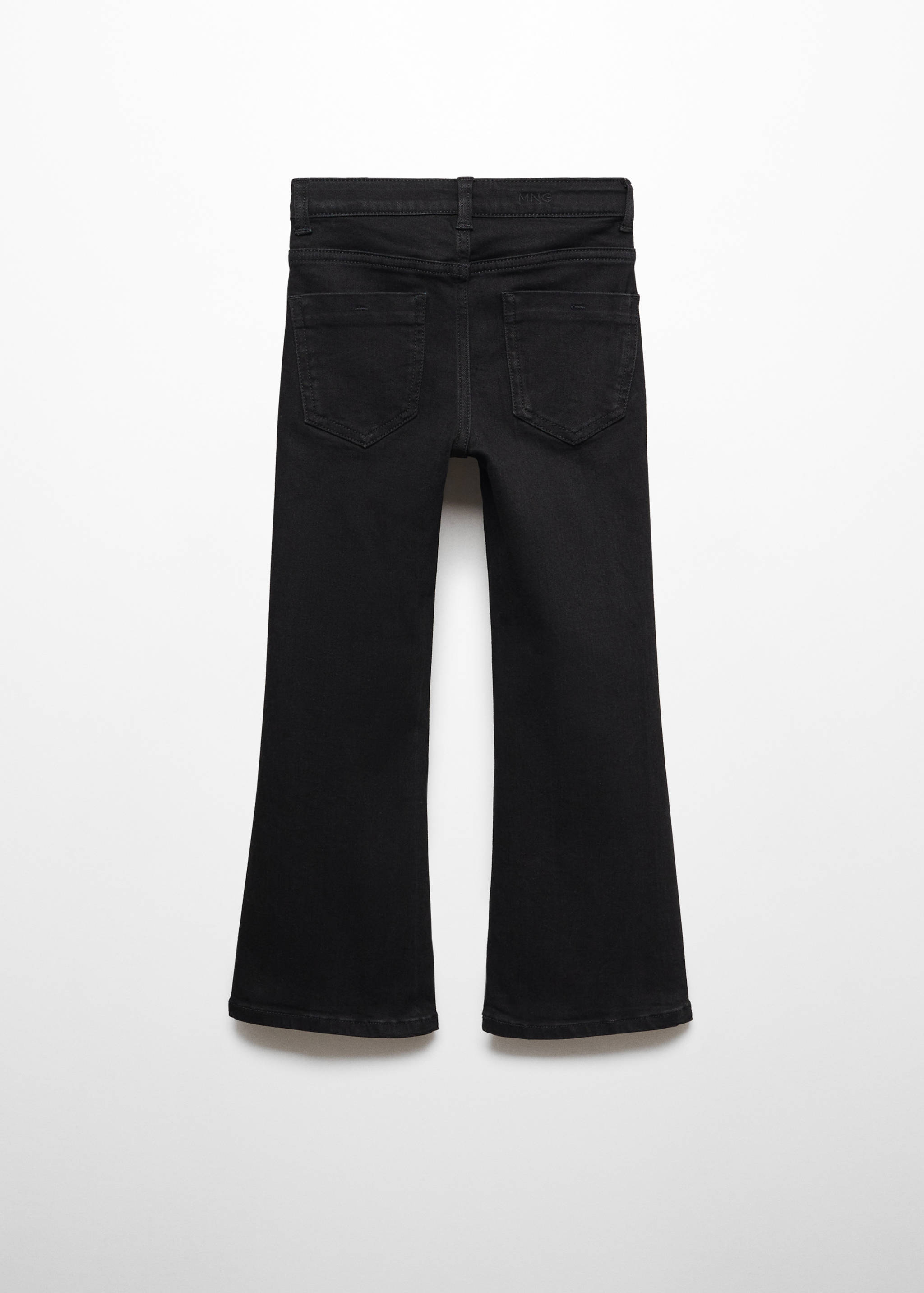 Flared jeans with pocket - Reverse of the article