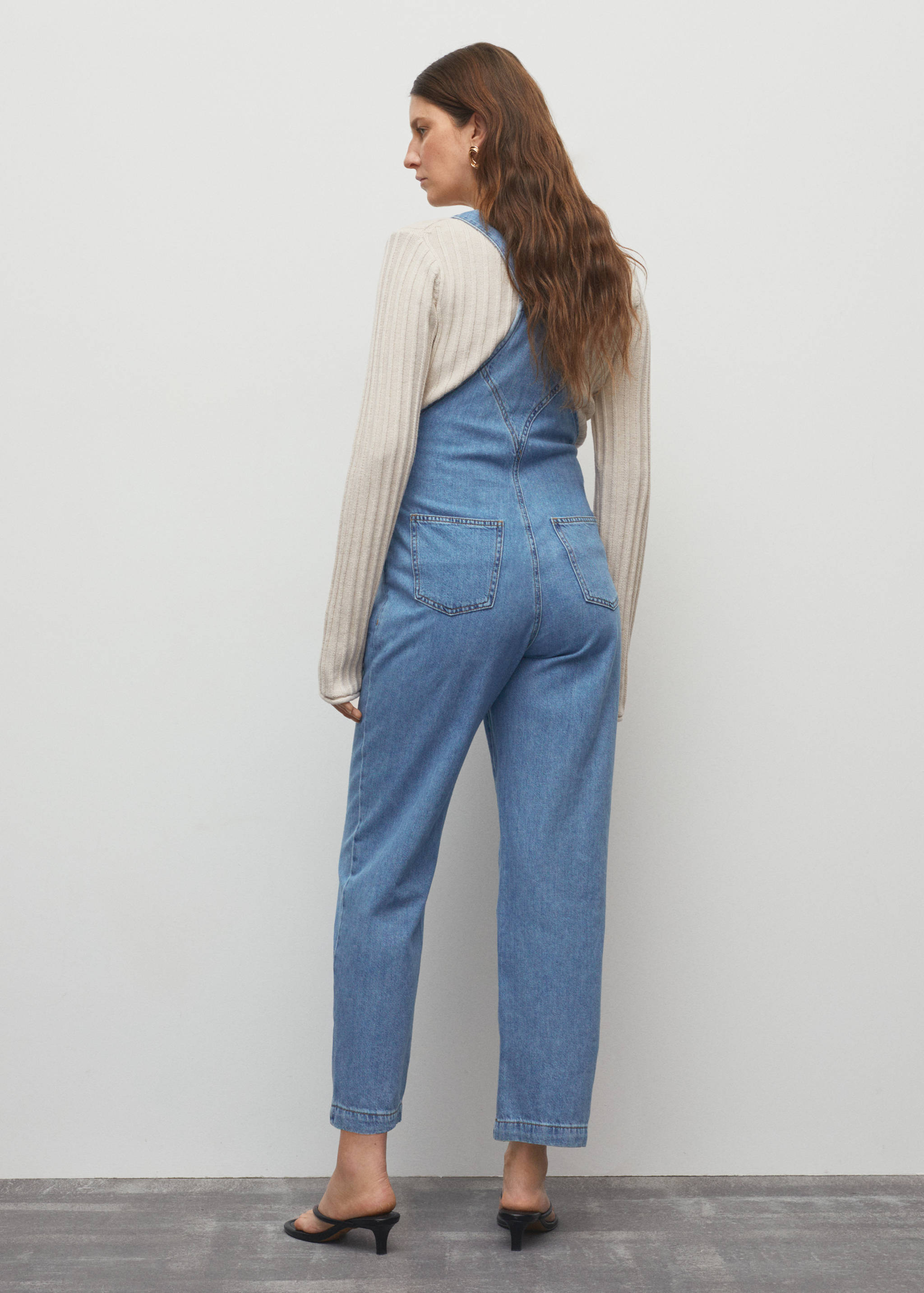 Salopette de grossesse en jean - Verso de l’article