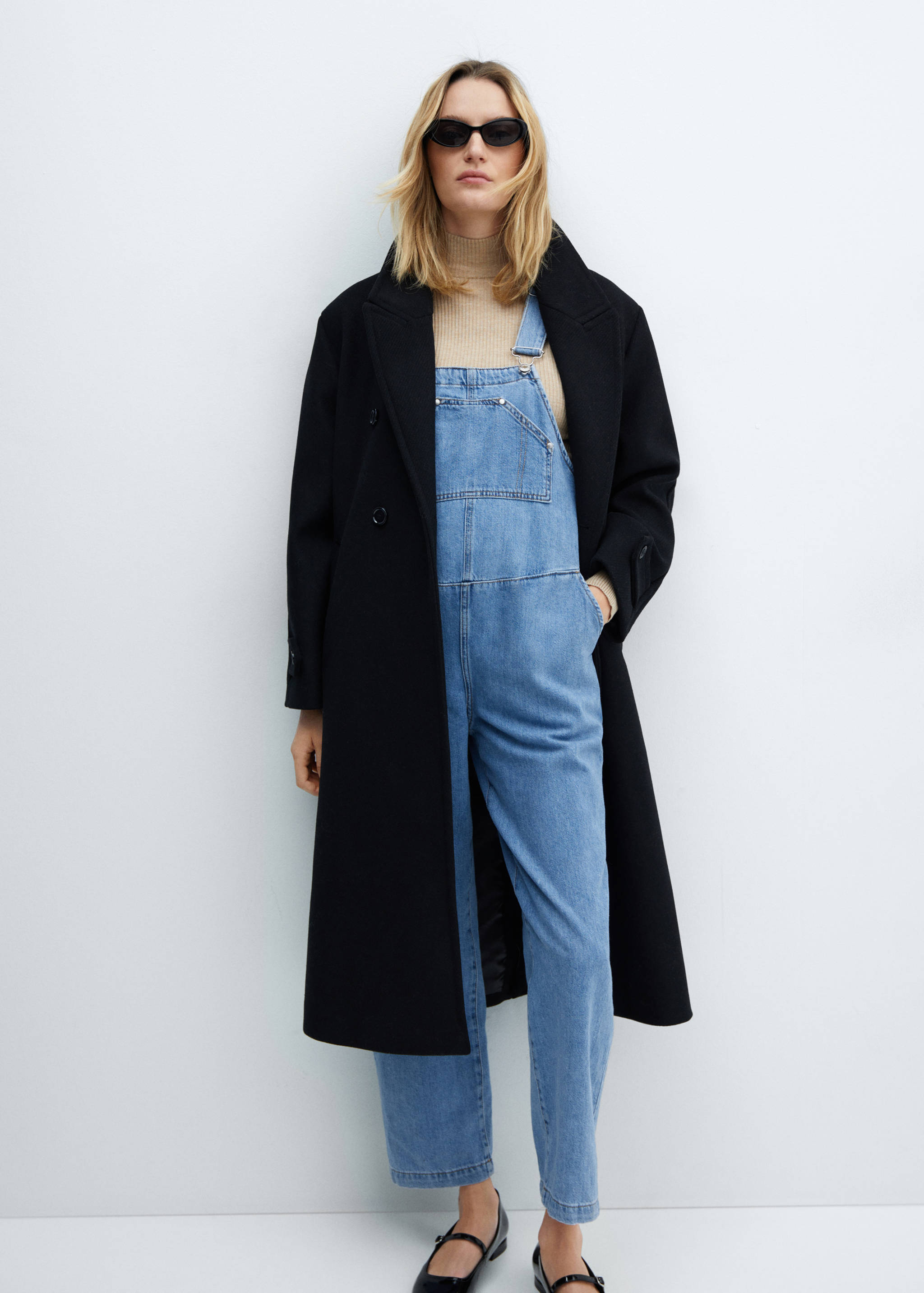 Salopette de grossesse en jean - Détail de l'article 2